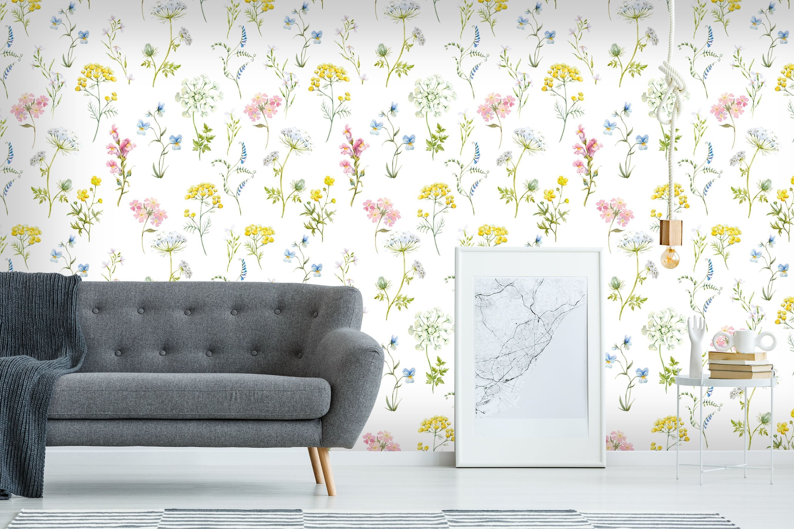 3D Beautiful Flower 077 Wallpaper AJ Wallpaper