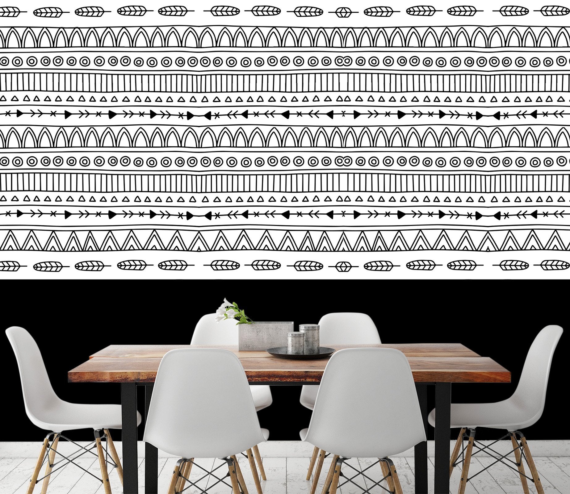 3D Sketch Leaves 261 Wallpaper AJ Wallpaper