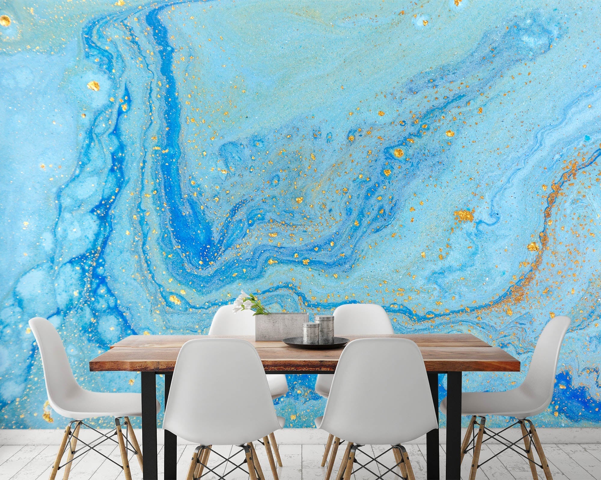 3D Blue Graffiti Painting 22 Wall Murals Wallpaper AJ Wallpaper 2