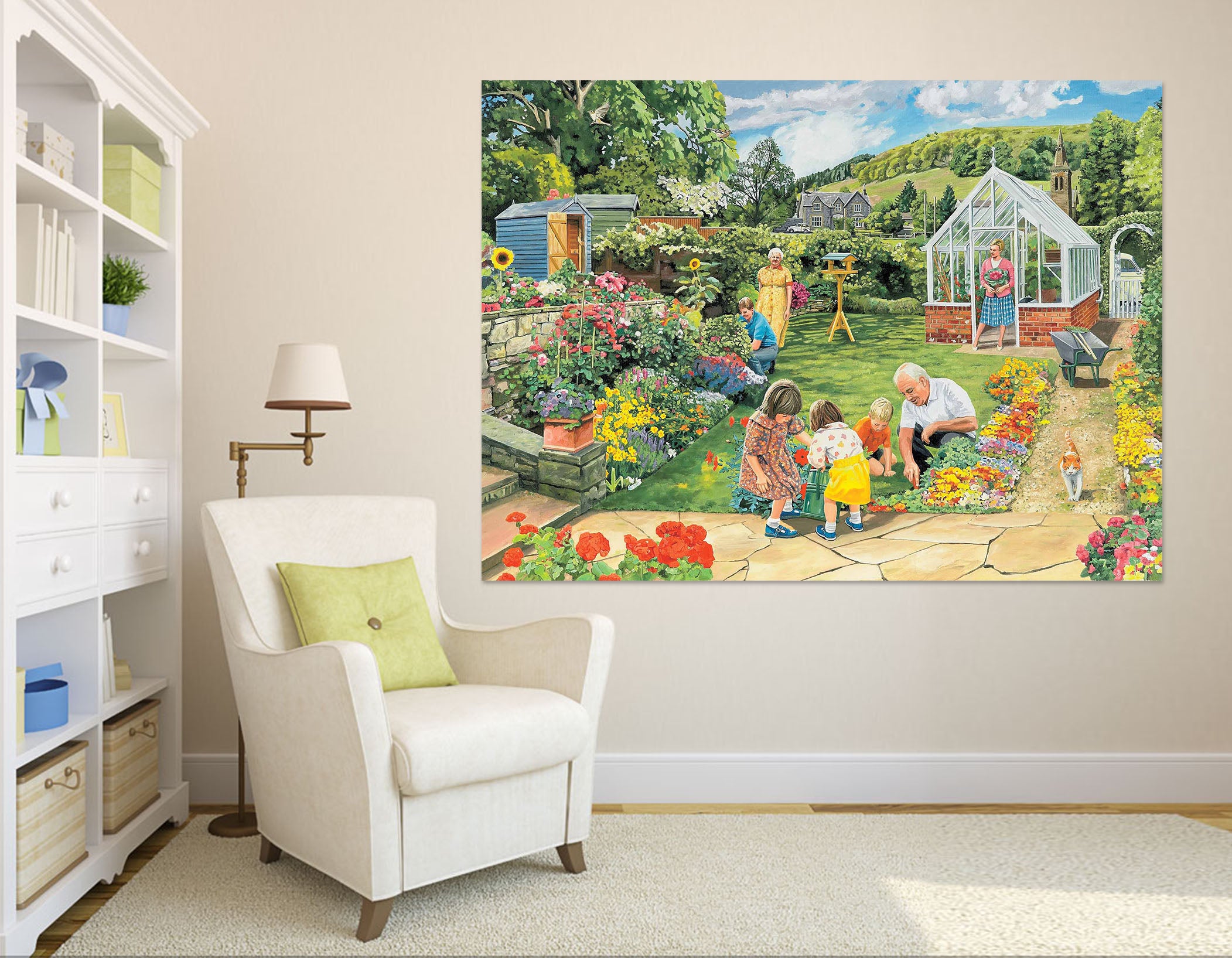 3D Gardening With Grandad 035 Trevor Mitchell Wall Sticker