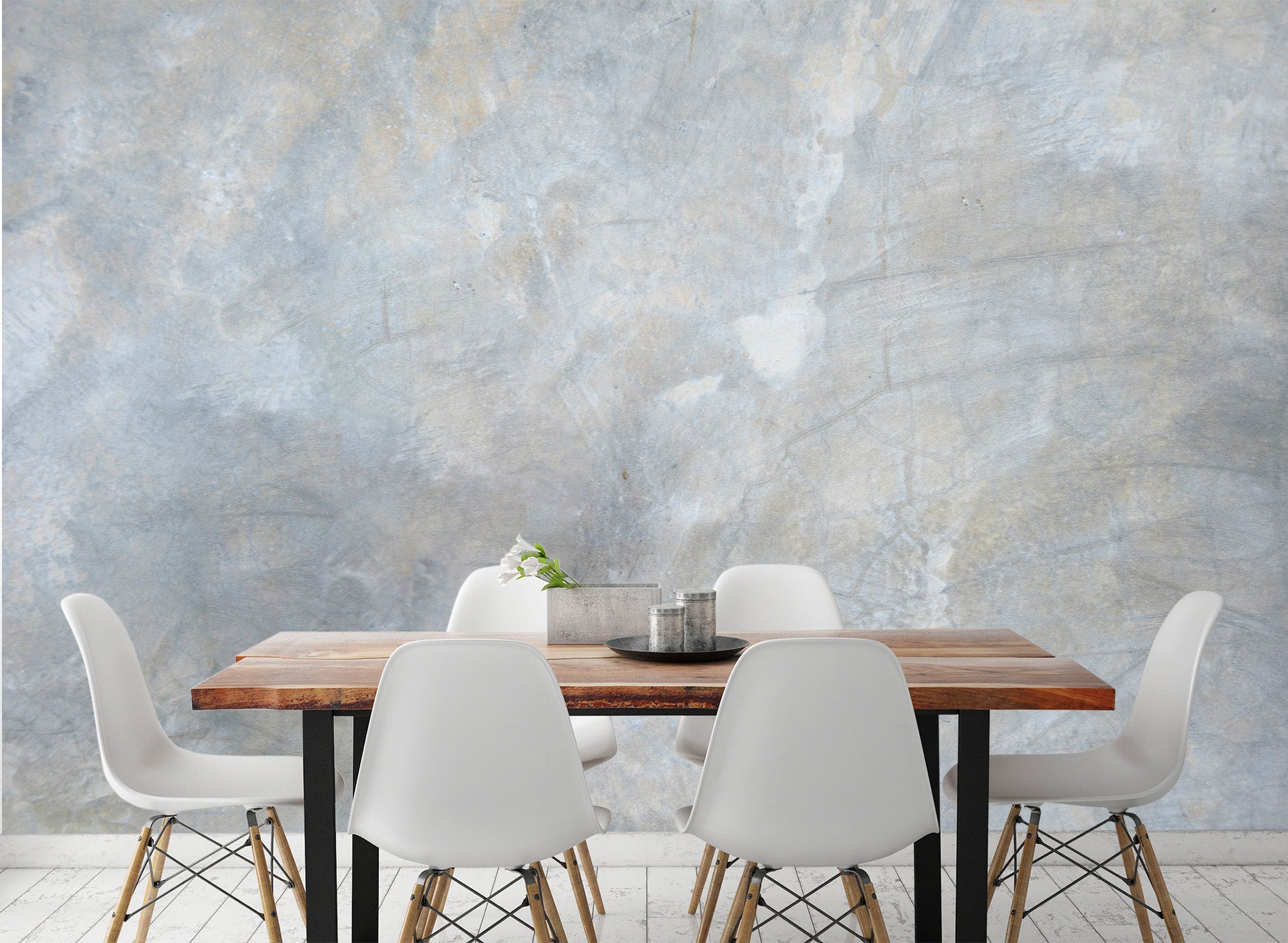 3D Blue Texture Slate 67 Wall Murals