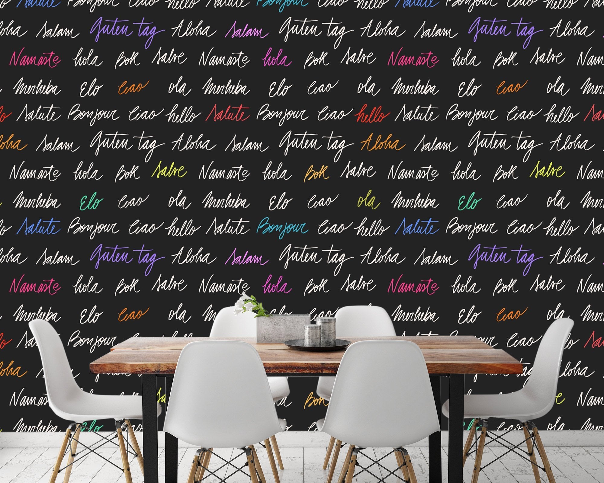 3D Color English Signature 477 Wallpaper AJ Wallpaper