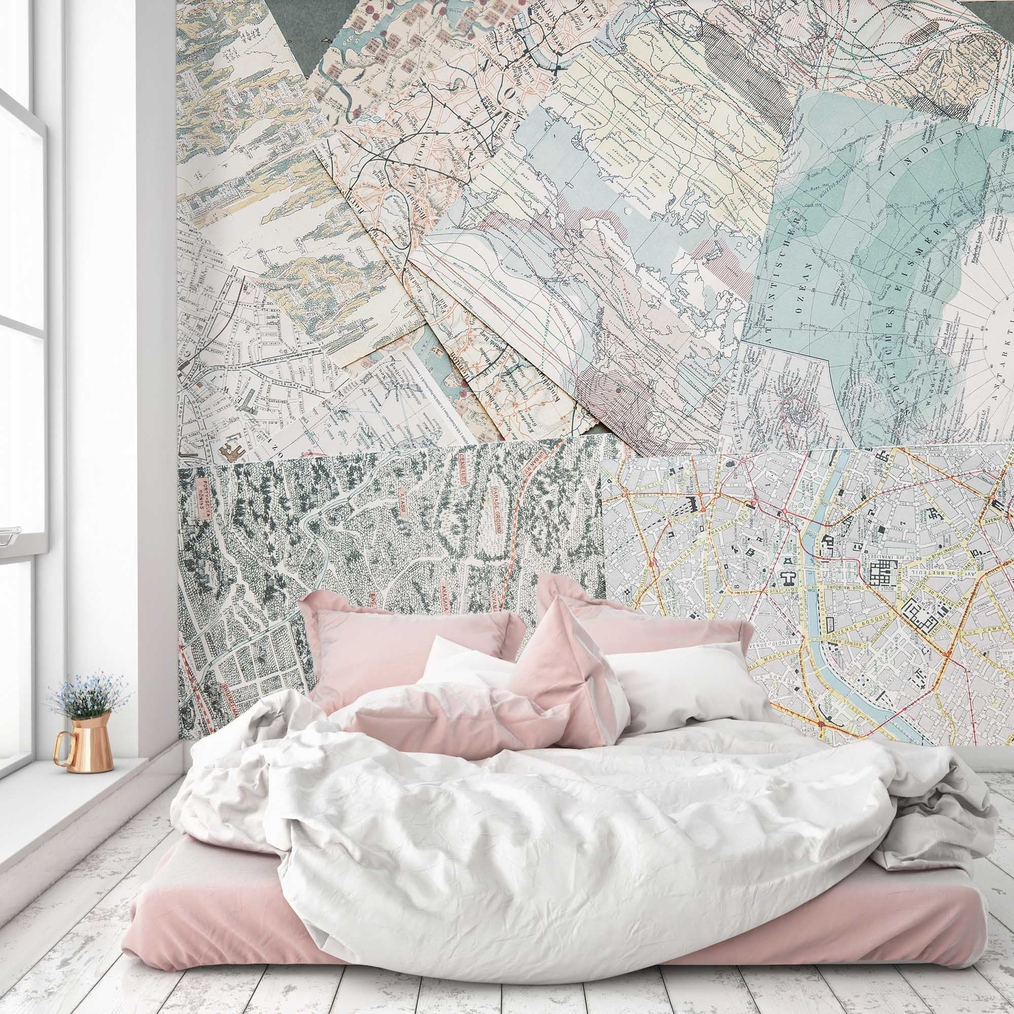 3D Map Paper 110 Wallpaper AJ Wallpaper