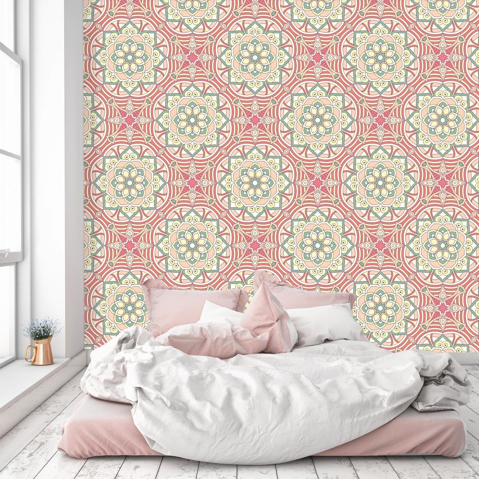 3D Pointed Flower 306 Wallpaper AJ Wallpaper