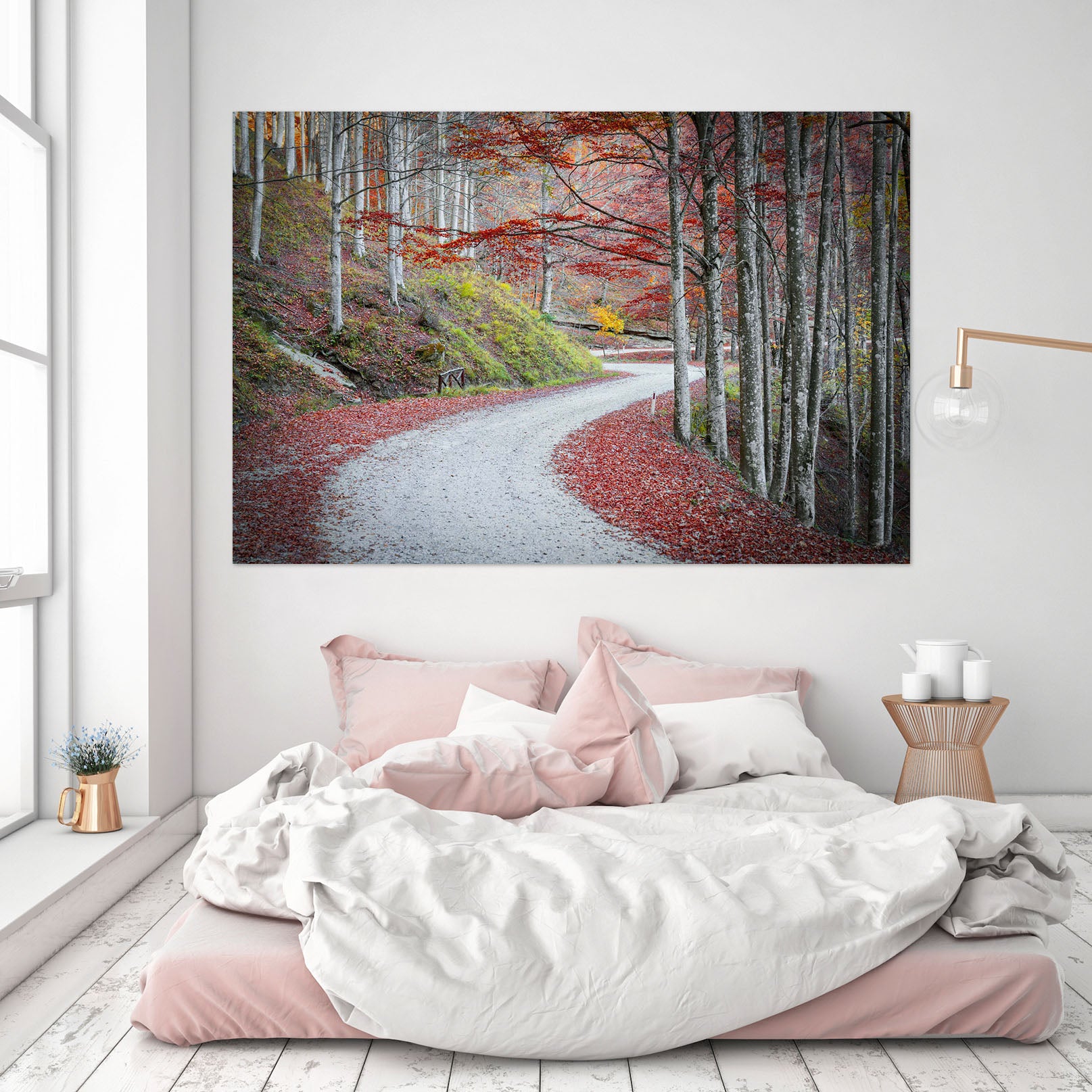 3D Forest Path 124 Marco Carmassi Wall Sticker
