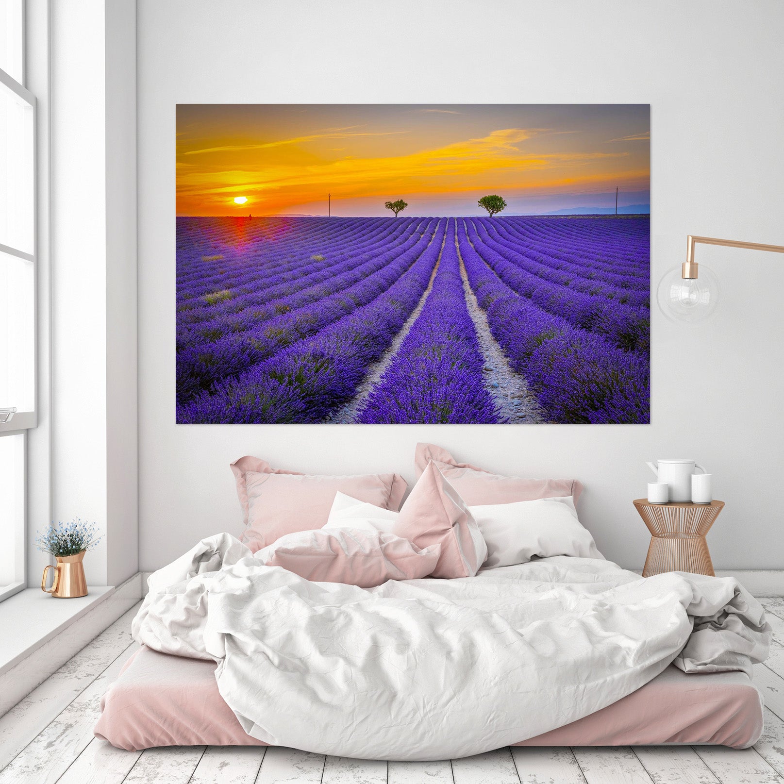 3D Lavender Estate 222 Marco Carmassi Wall Sticker
