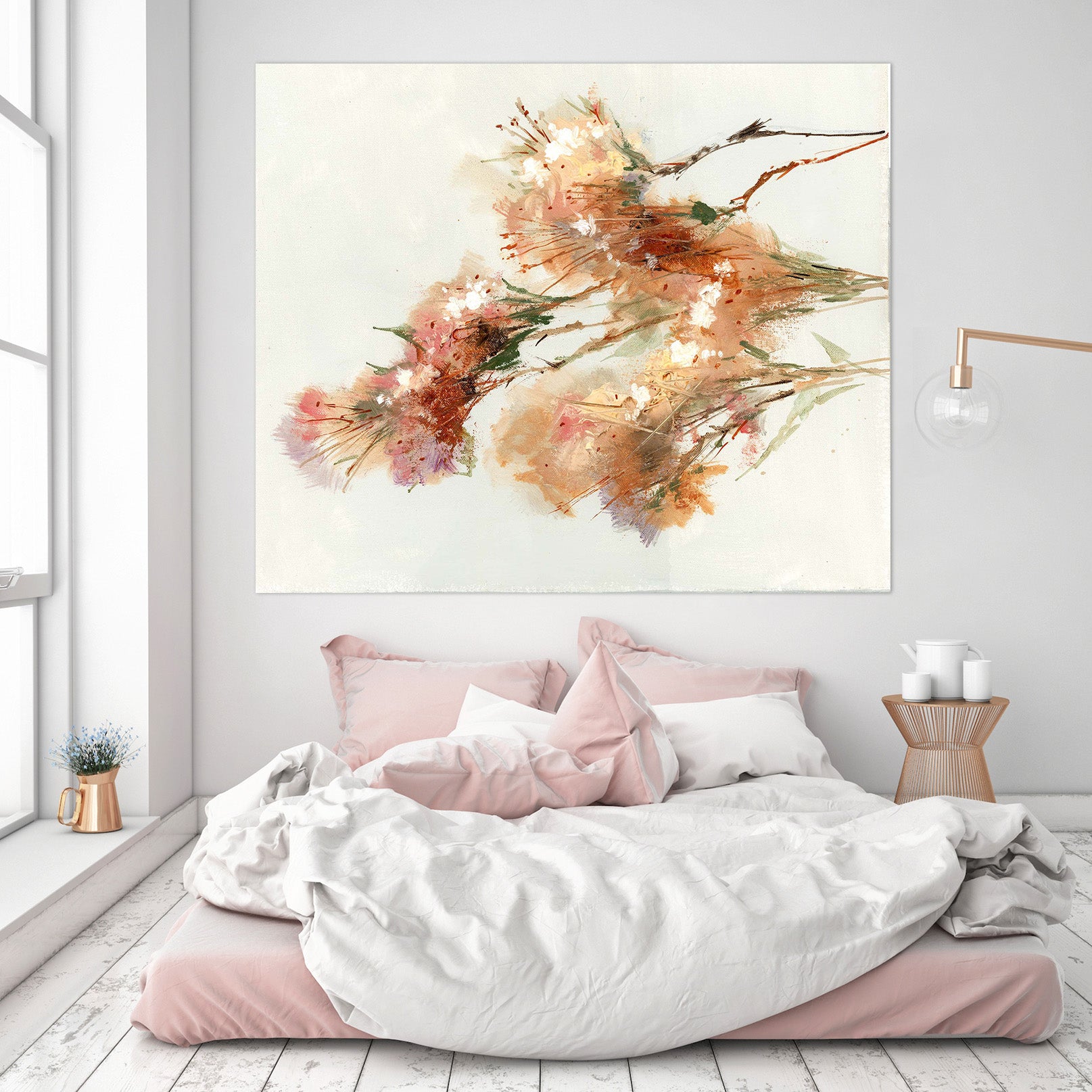 3D Bouquet 004 Anne Farrall Doyle Wall Sticker