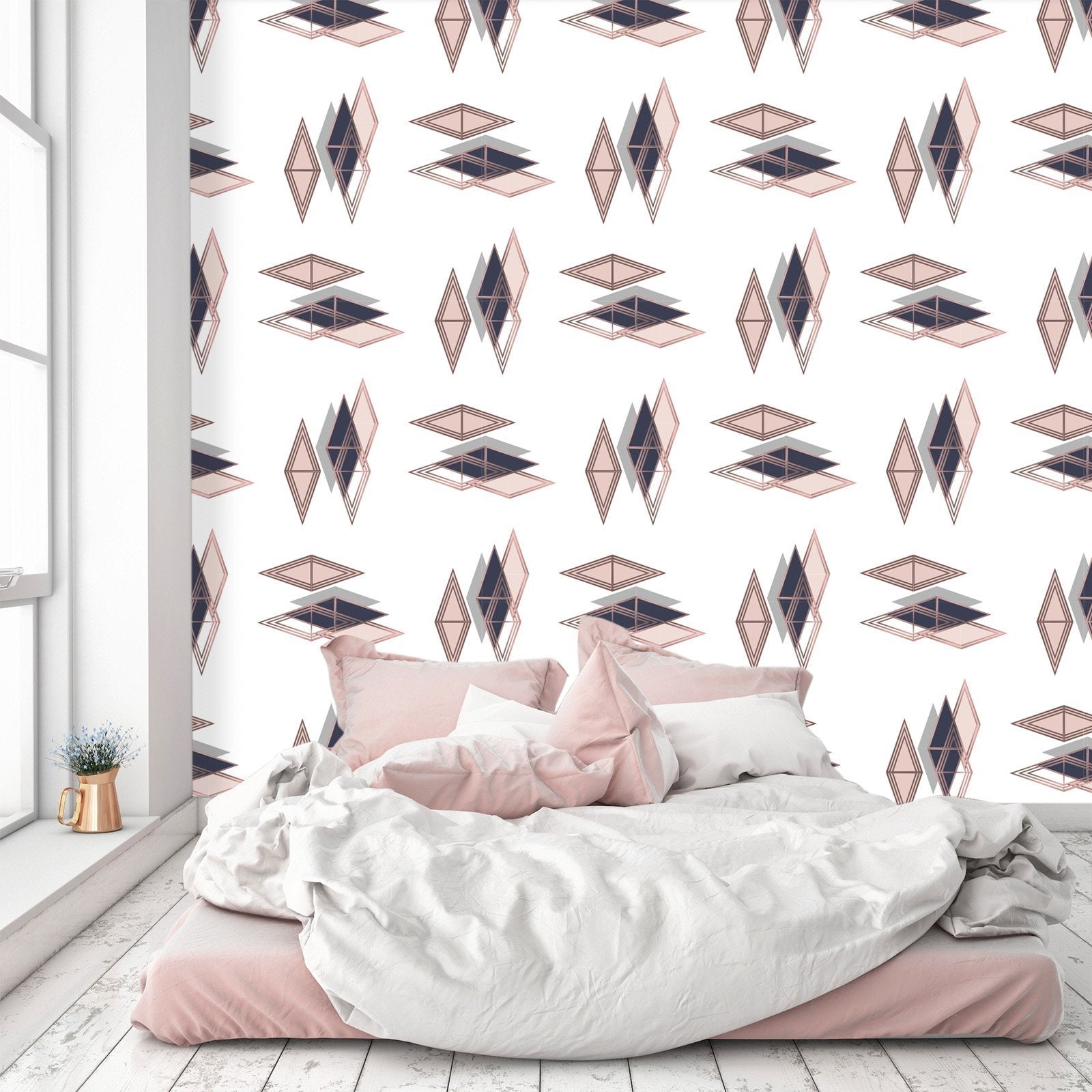 3D Diamond Piece 539 Wallpaper AJ Wallpaper