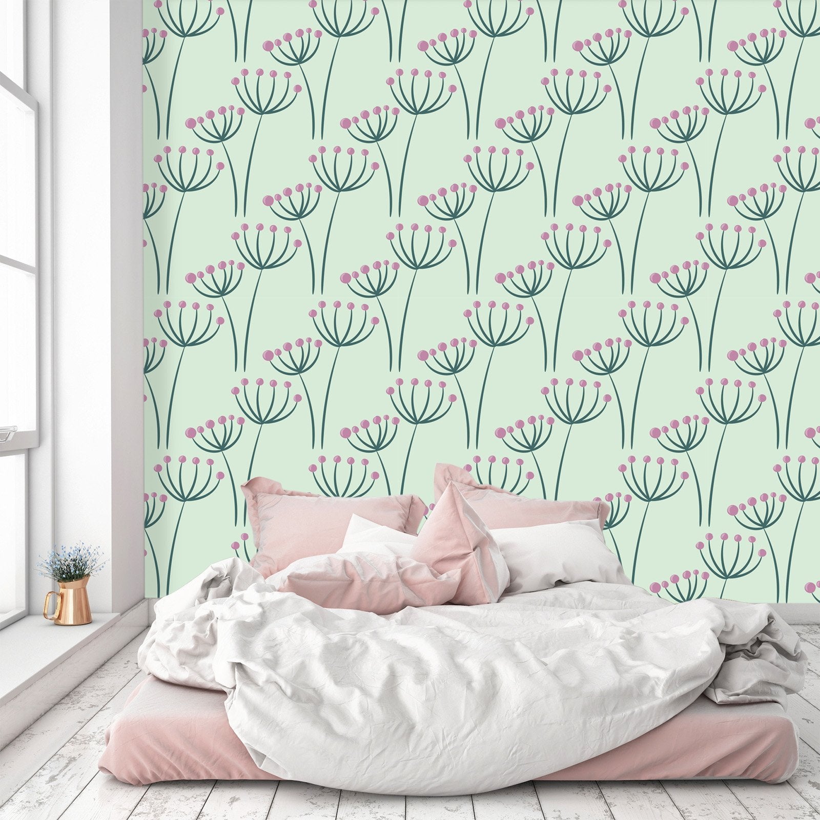 3D Doodle Dandelion 544 Wallpaper AJ Wallpaper