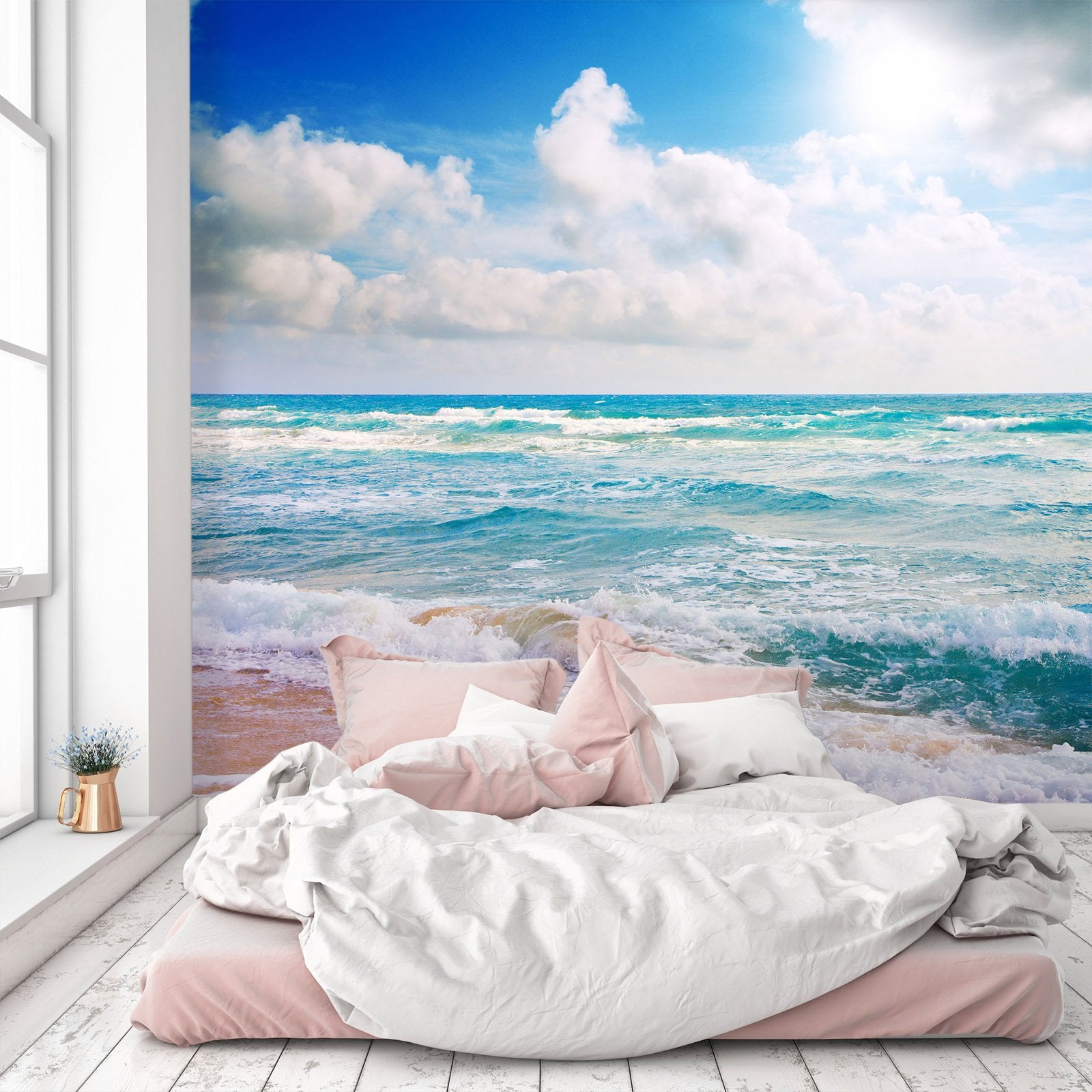 3D Beach Sunshine 147 Wall Murals Wallpaper AJ Wallpaper 2