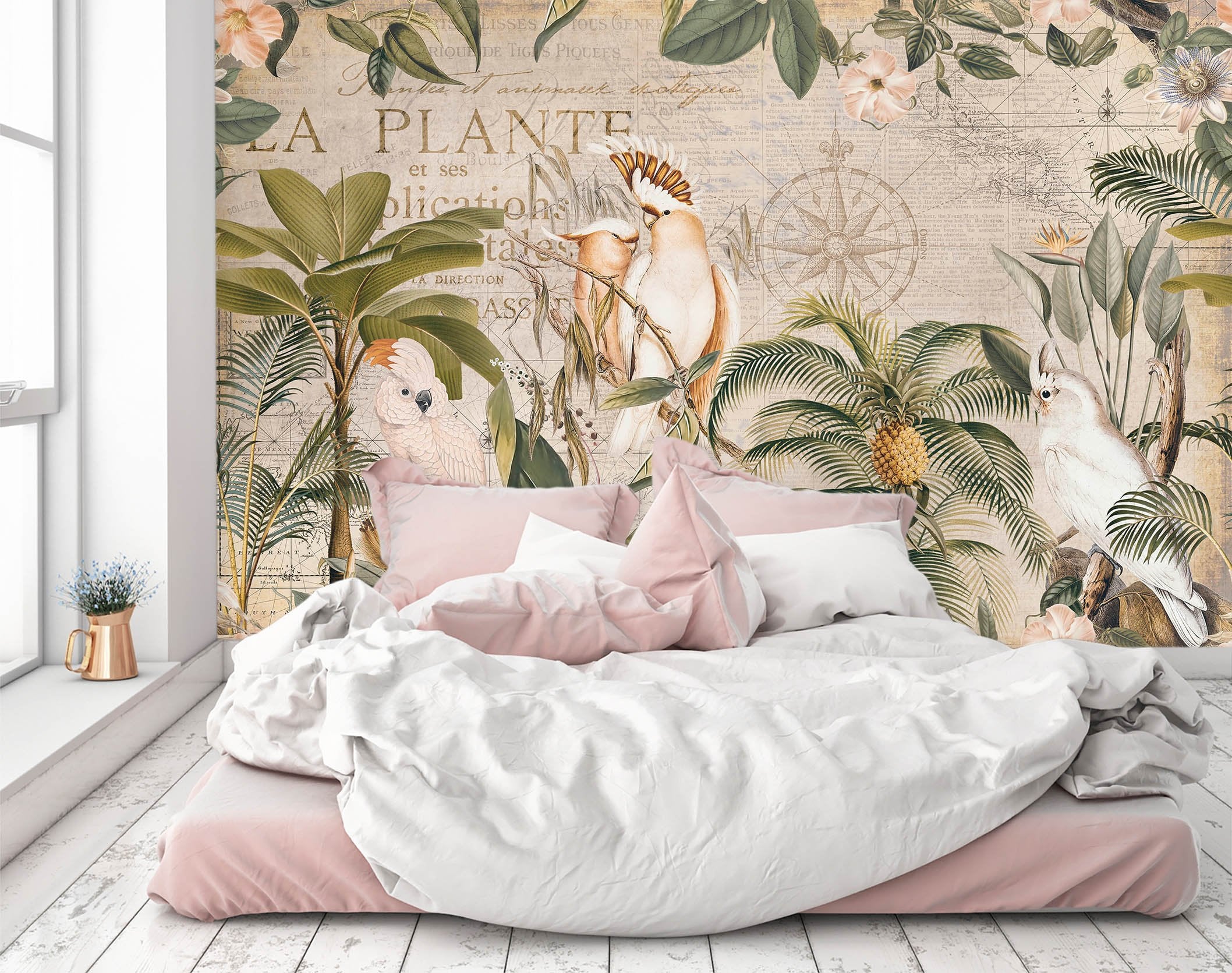 3D Bird Home 1435 Andrea haase Wall Mural Wall Murals Wallpaper AJ Wallpaper 2