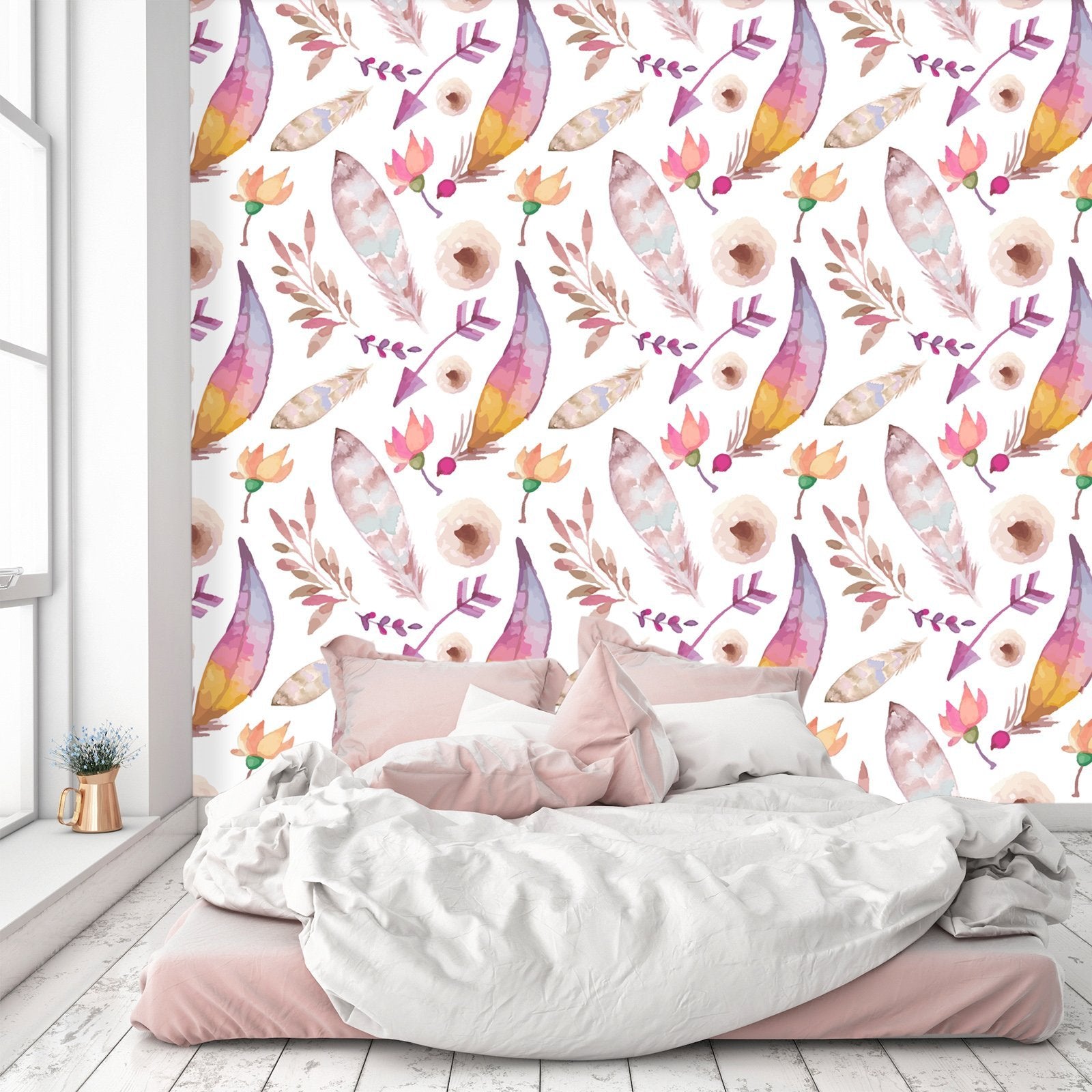 3D Feather Arrow 266 Wallpaper AJ Wallpaper