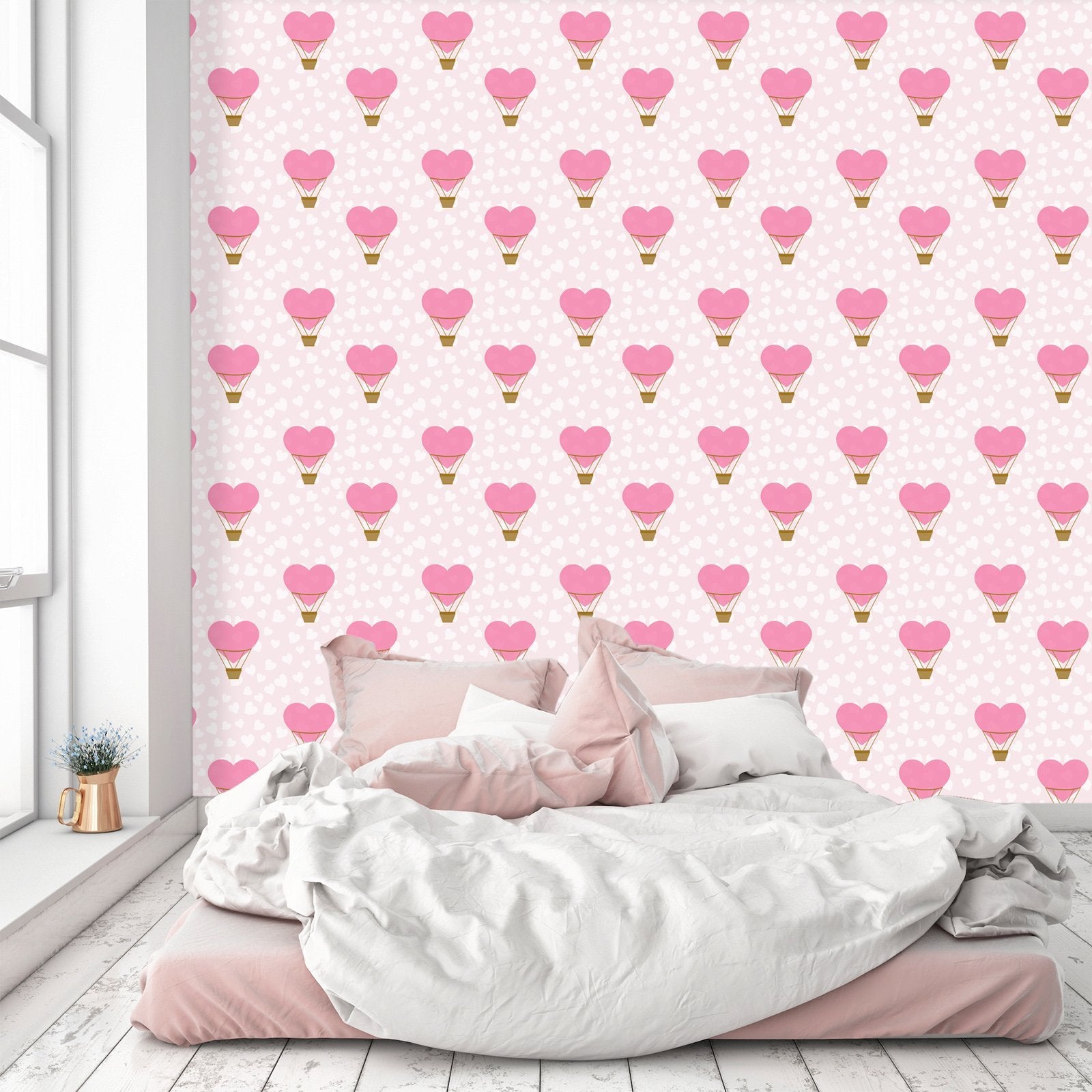 3D Pink Love 400 Wallpaper AJ Wallpaper