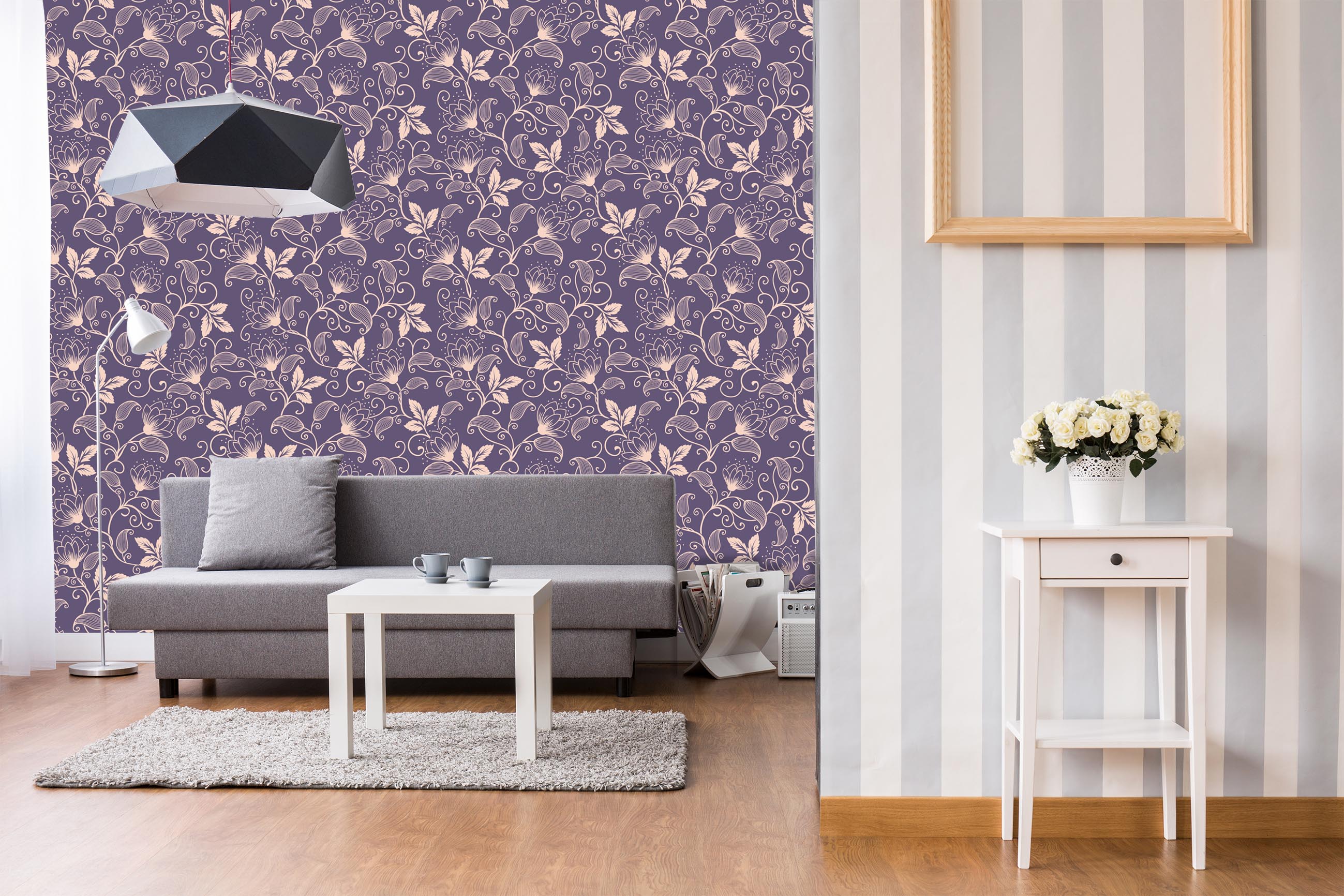 3D Purple Pattern 350