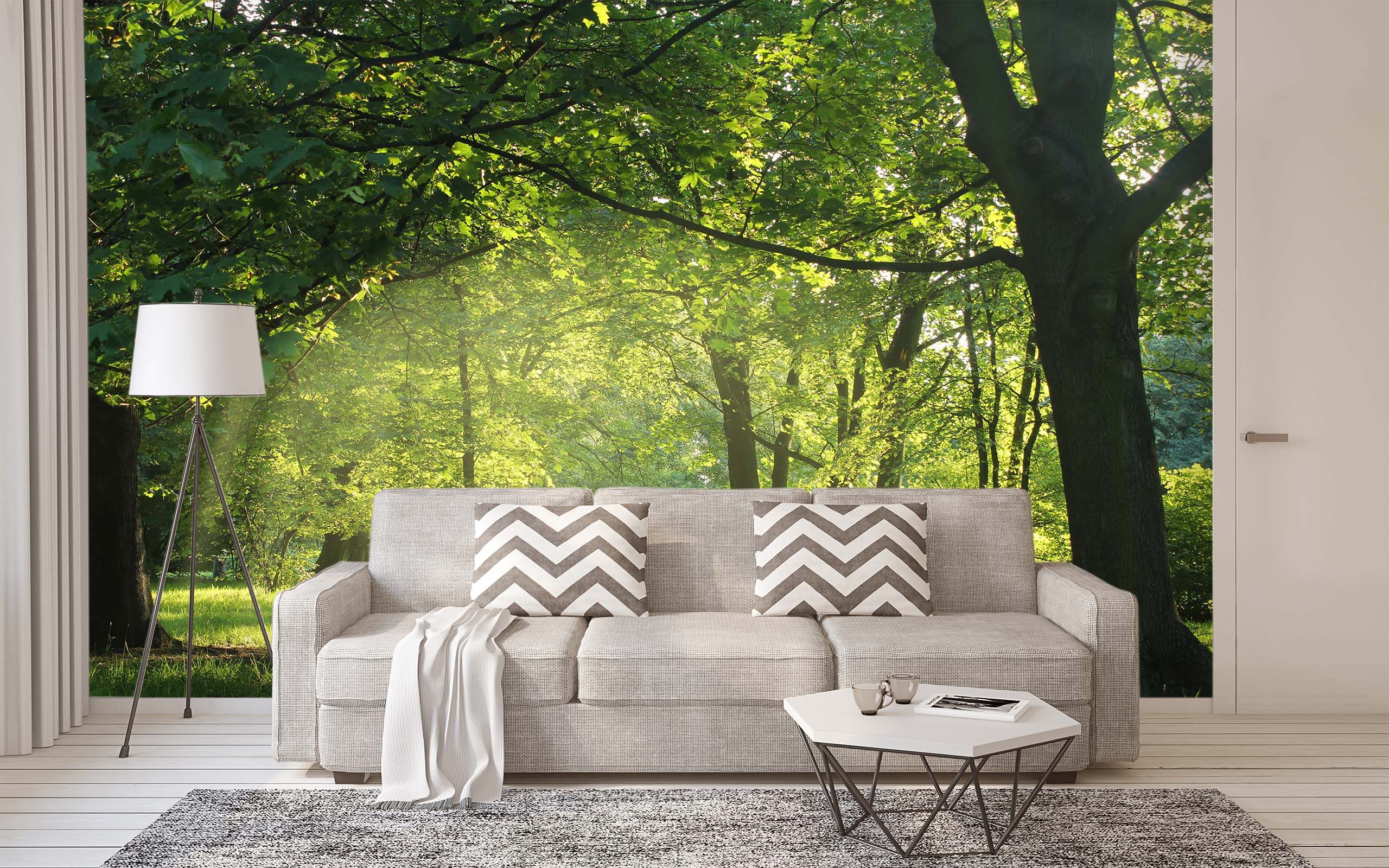 3D Park Forest 38 Wall Murals Wallpaper AJ Wallpaper 2