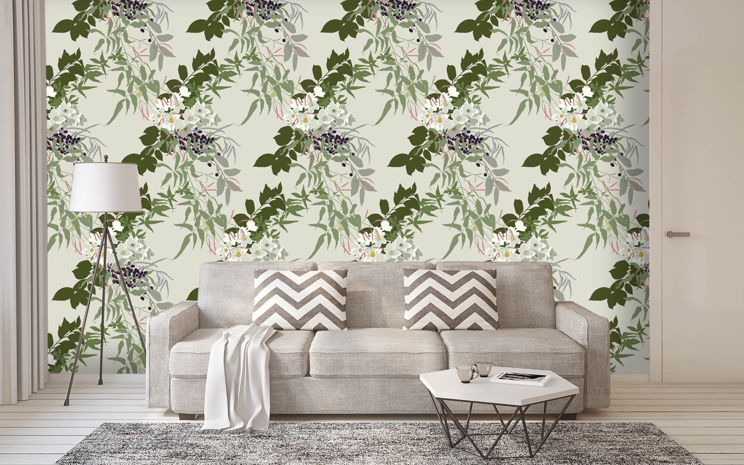 3D Leaf Shadow 592 Wallpaper AJ Wallpaper