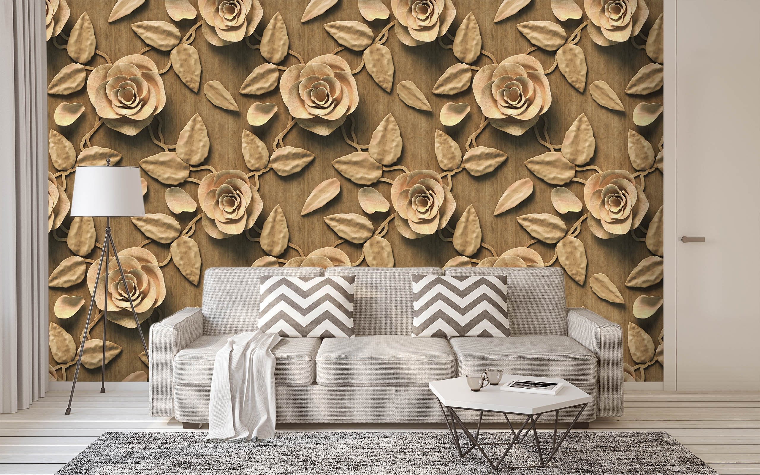 3D Mud Rose 64 Wallpaper AJ Wallpaper