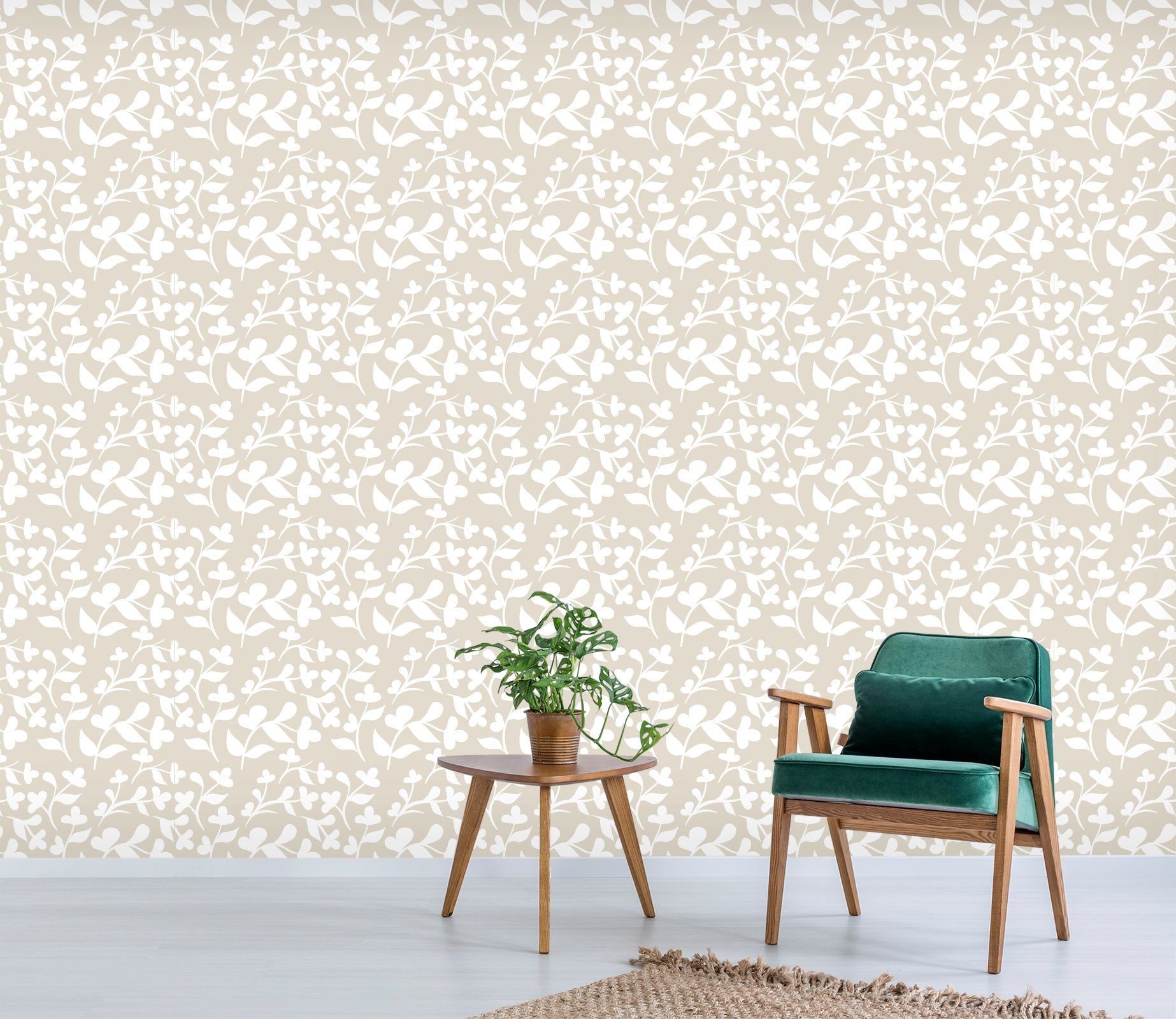 3D Graffiti White Flower 226 Wallpaper AJ Wallpaper