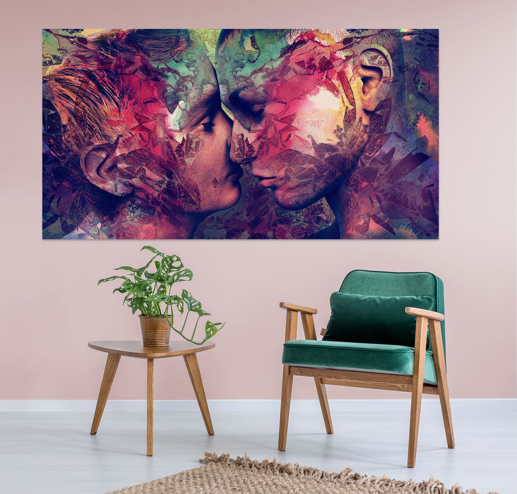 3D Graffiti Love 014 Marco Cavazzana Wall Sticker