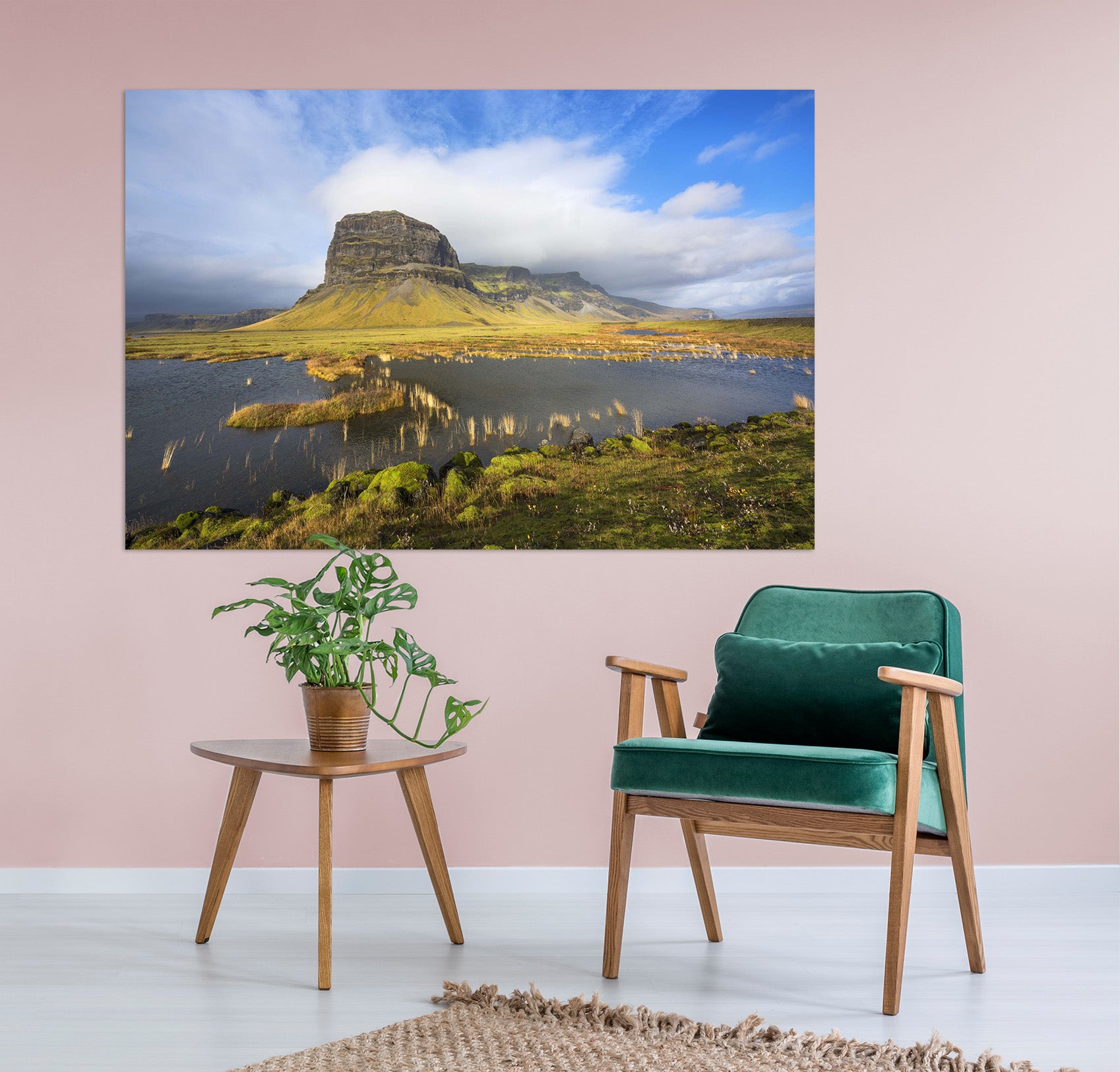 3D Prairie River 163 Marco Carmassi Wall Sticker