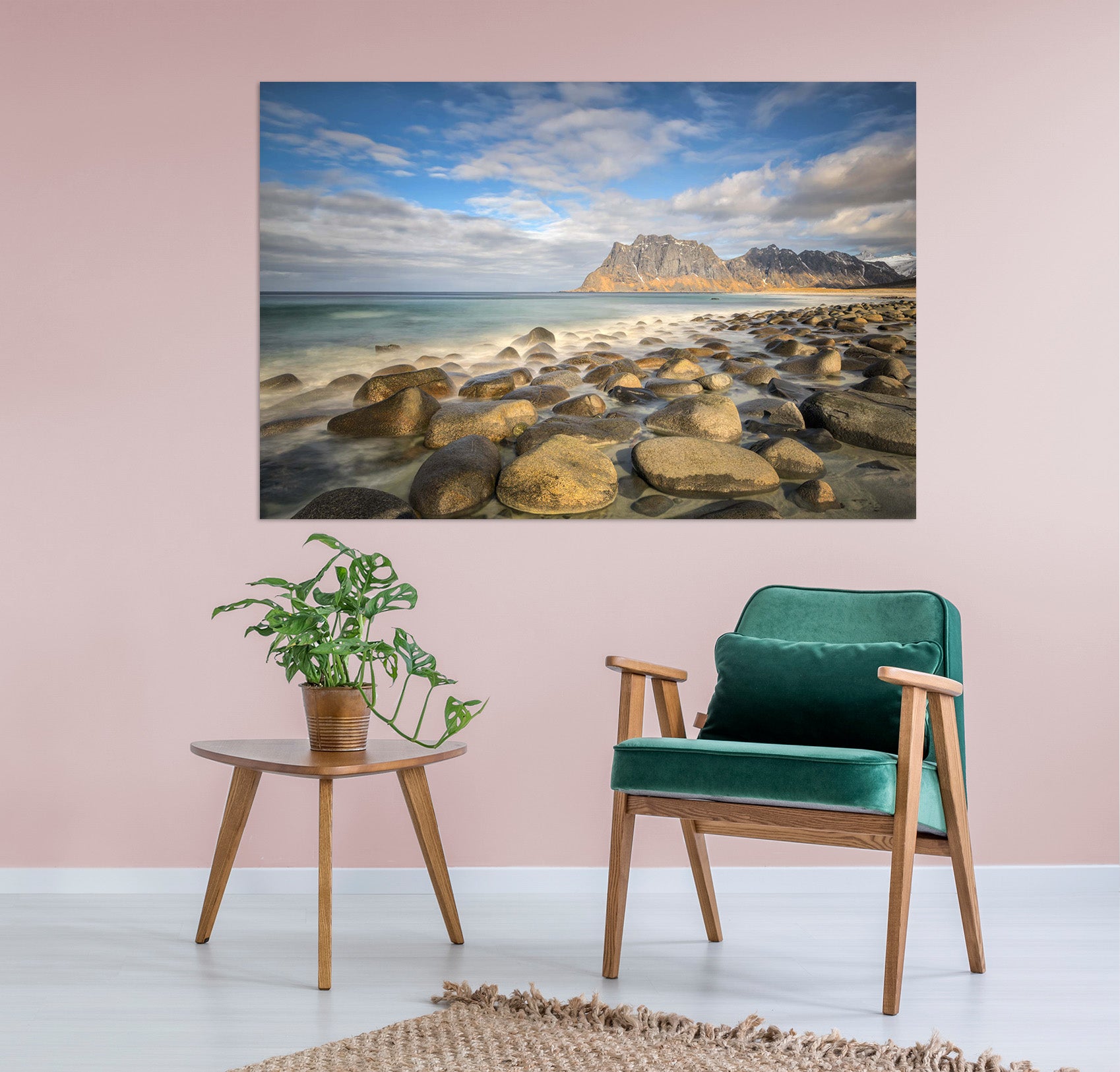 3D Sea Stones 117 Marco Carmassi Wall Sticker