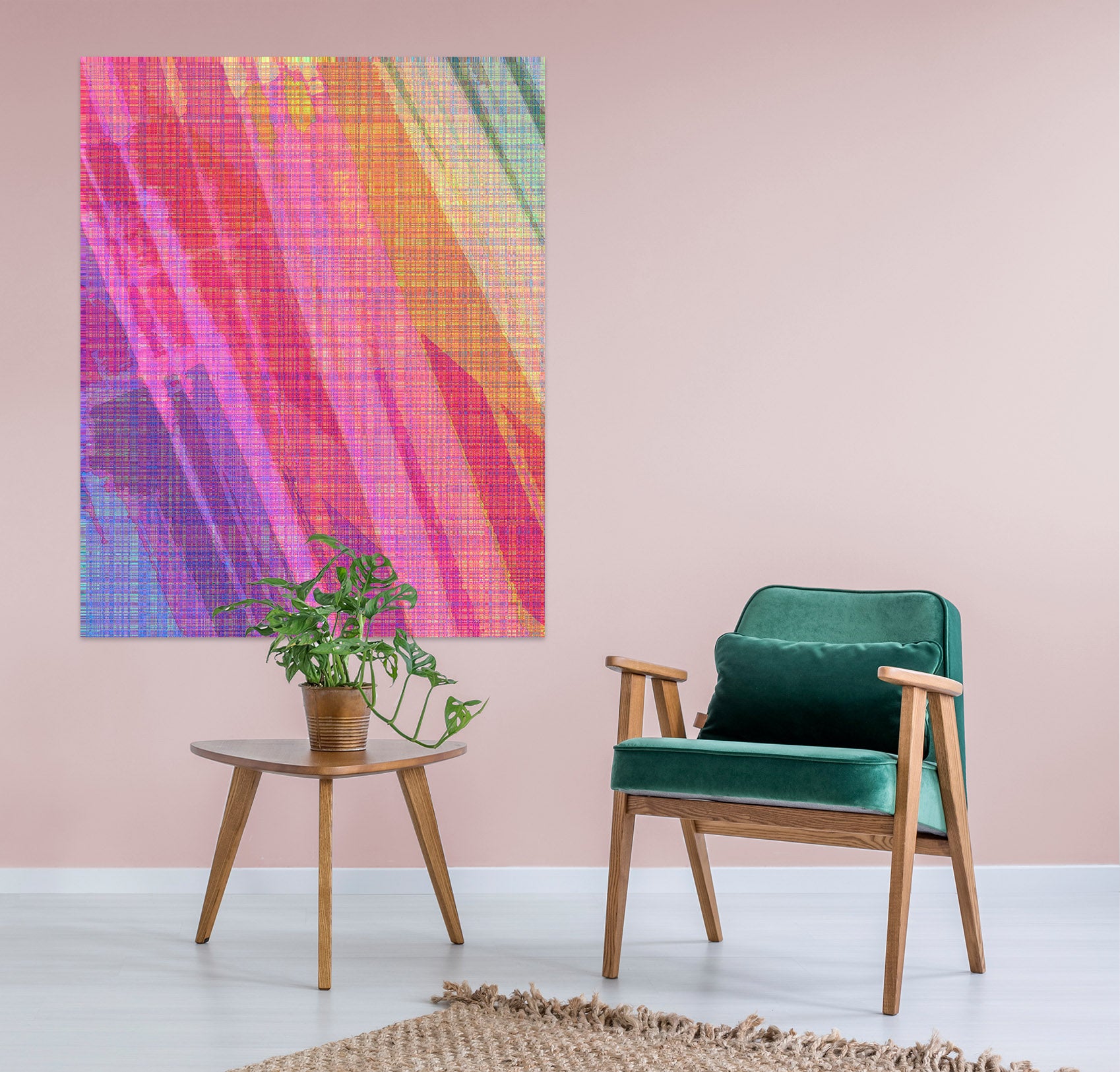 3D Abstract Rainbow 71125 Shandra Smith Wall Sticker