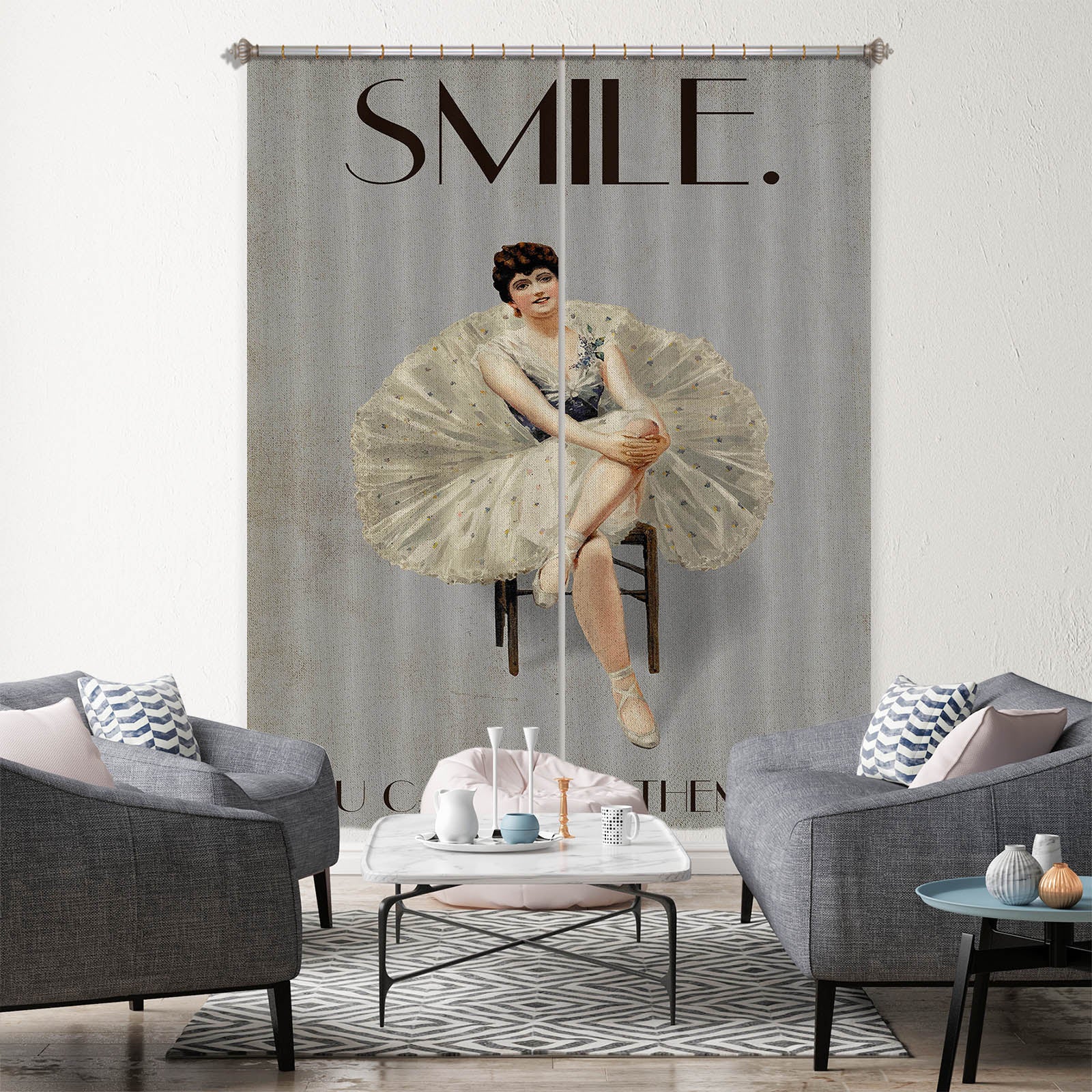 3D Mannequin Poster 1071 Boris Draschoff Curtain Curtains Drapes
