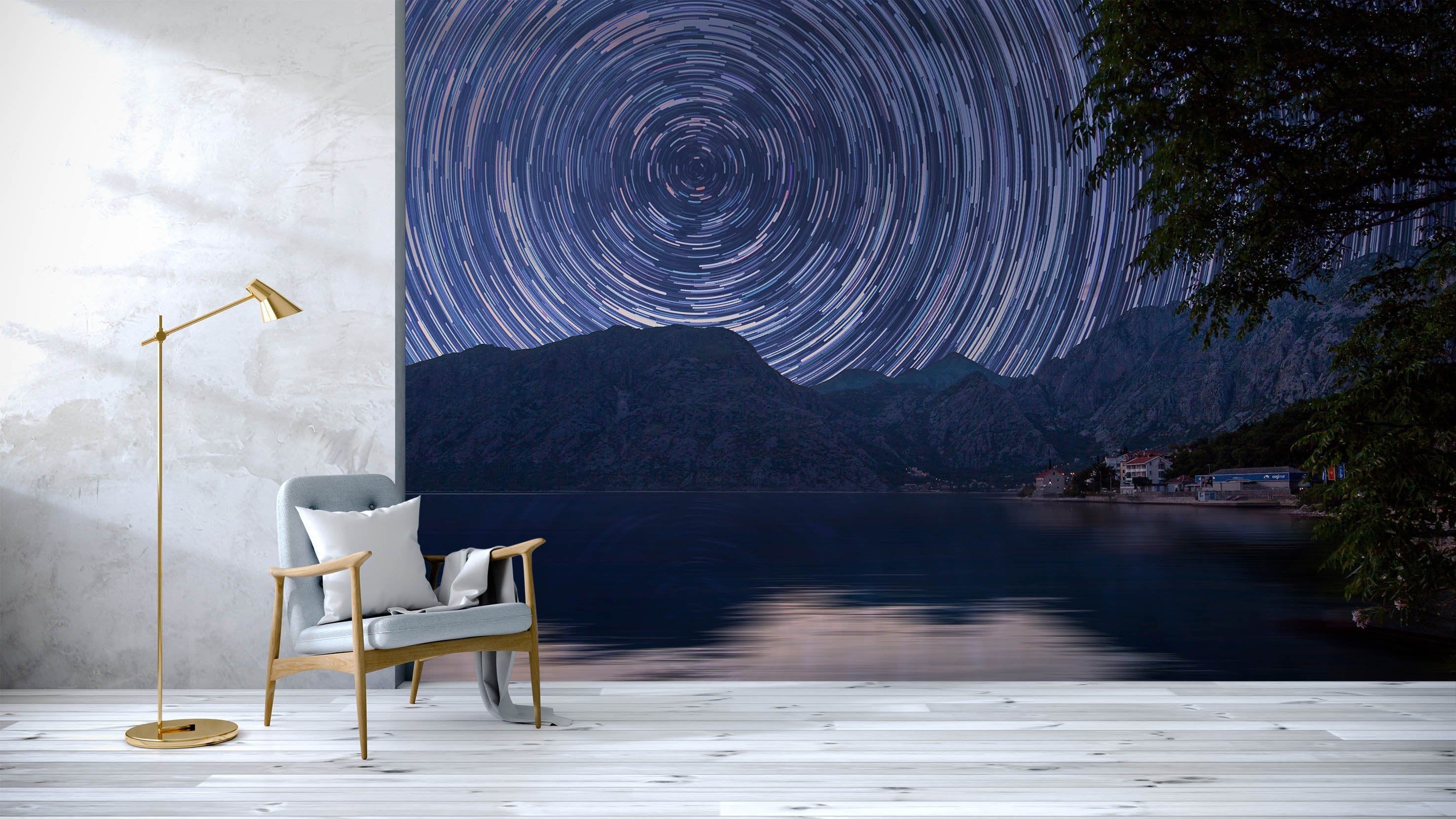 3D Rotating Stars 078 Wallpaper AJ Wallpaper