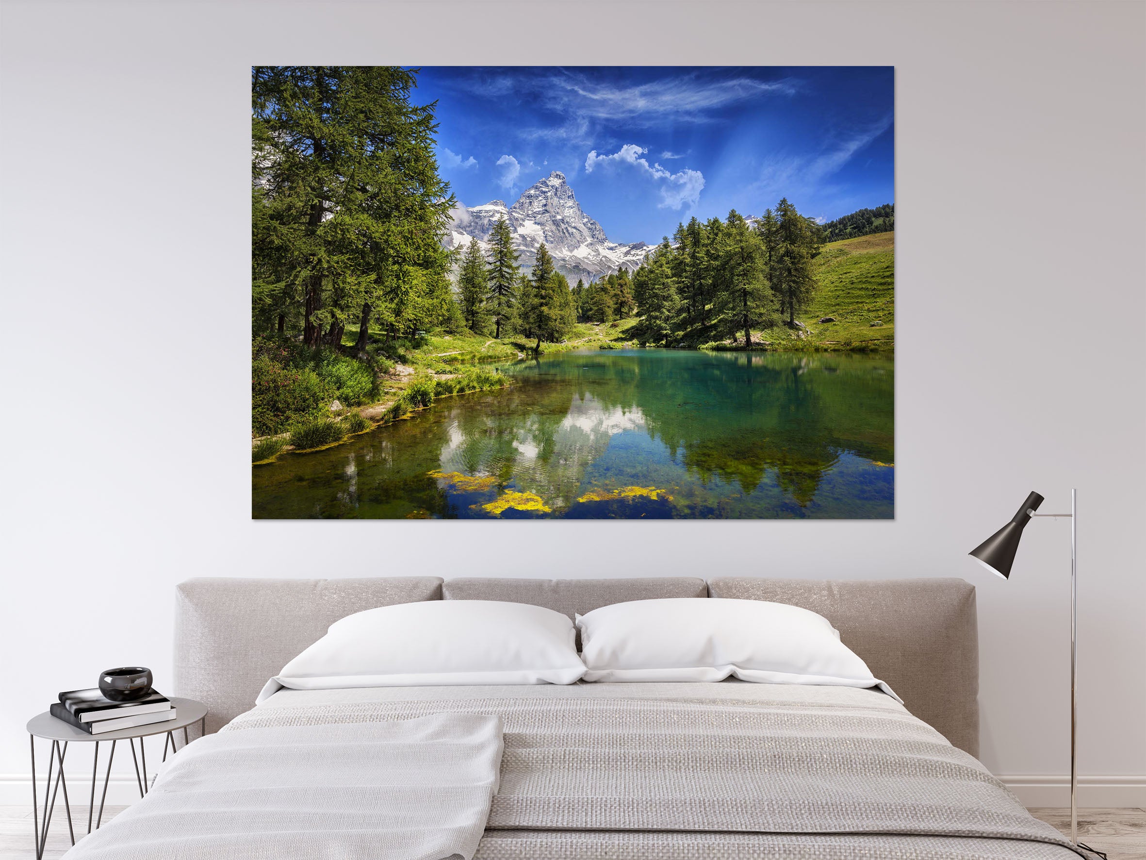 3D Blue Lake 114 Marco Carmassi Wall Sticker