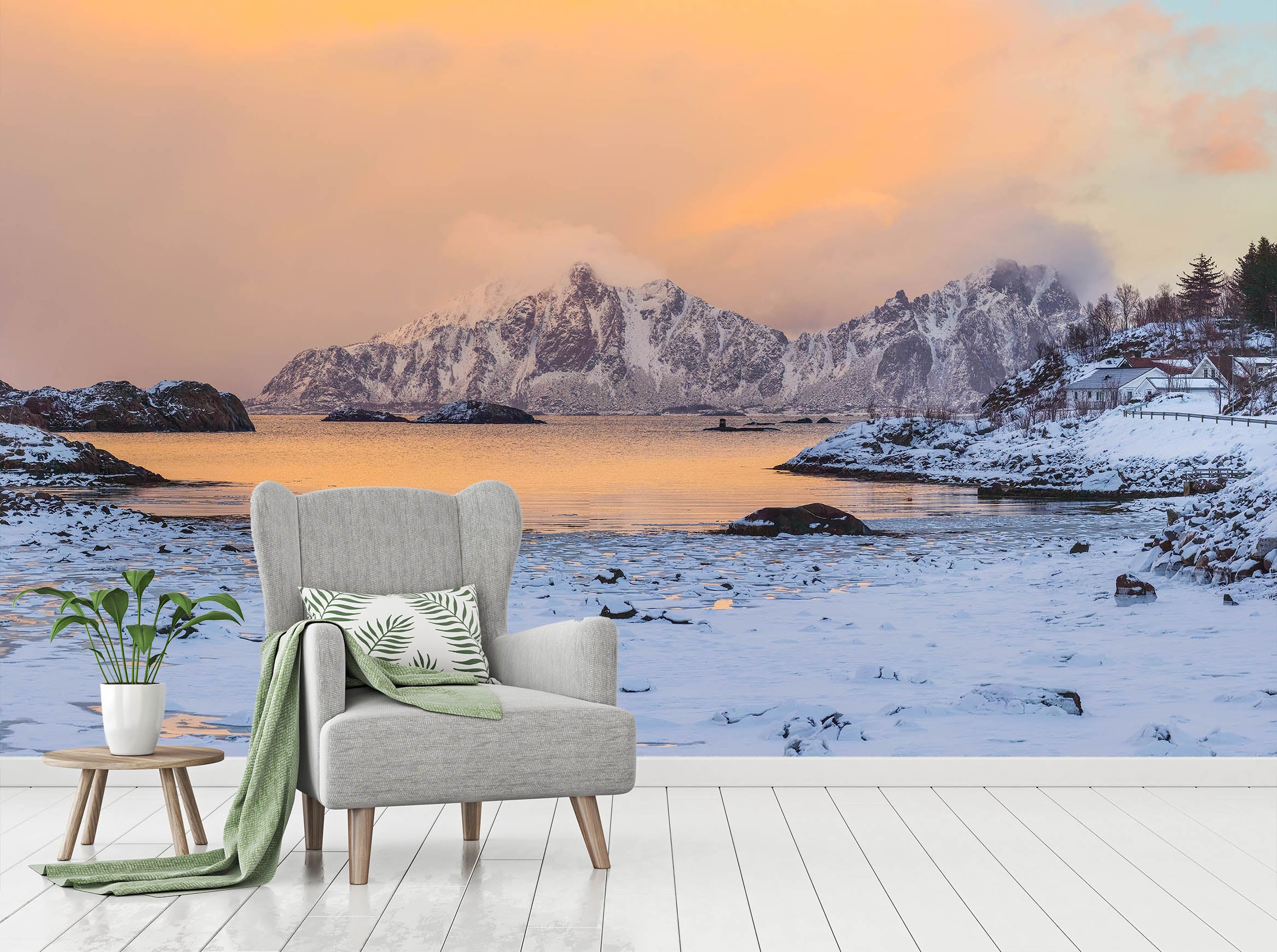 3D Glacial Melting 1411 Marco Carmassi Wall Mural Wall Murals