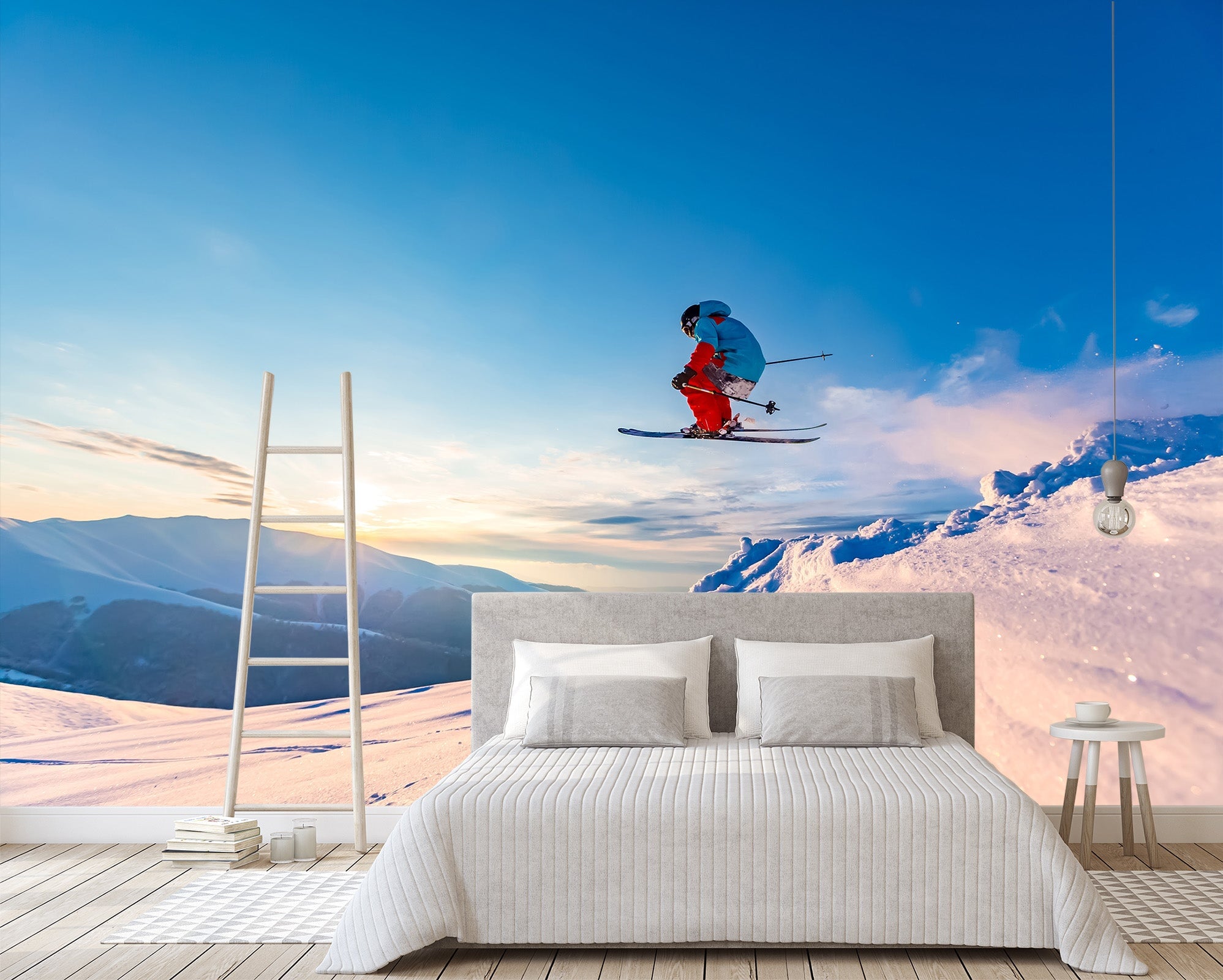 3D Ski Motion 143 Wall Murals Wallpaper AJ Wallpaper 2