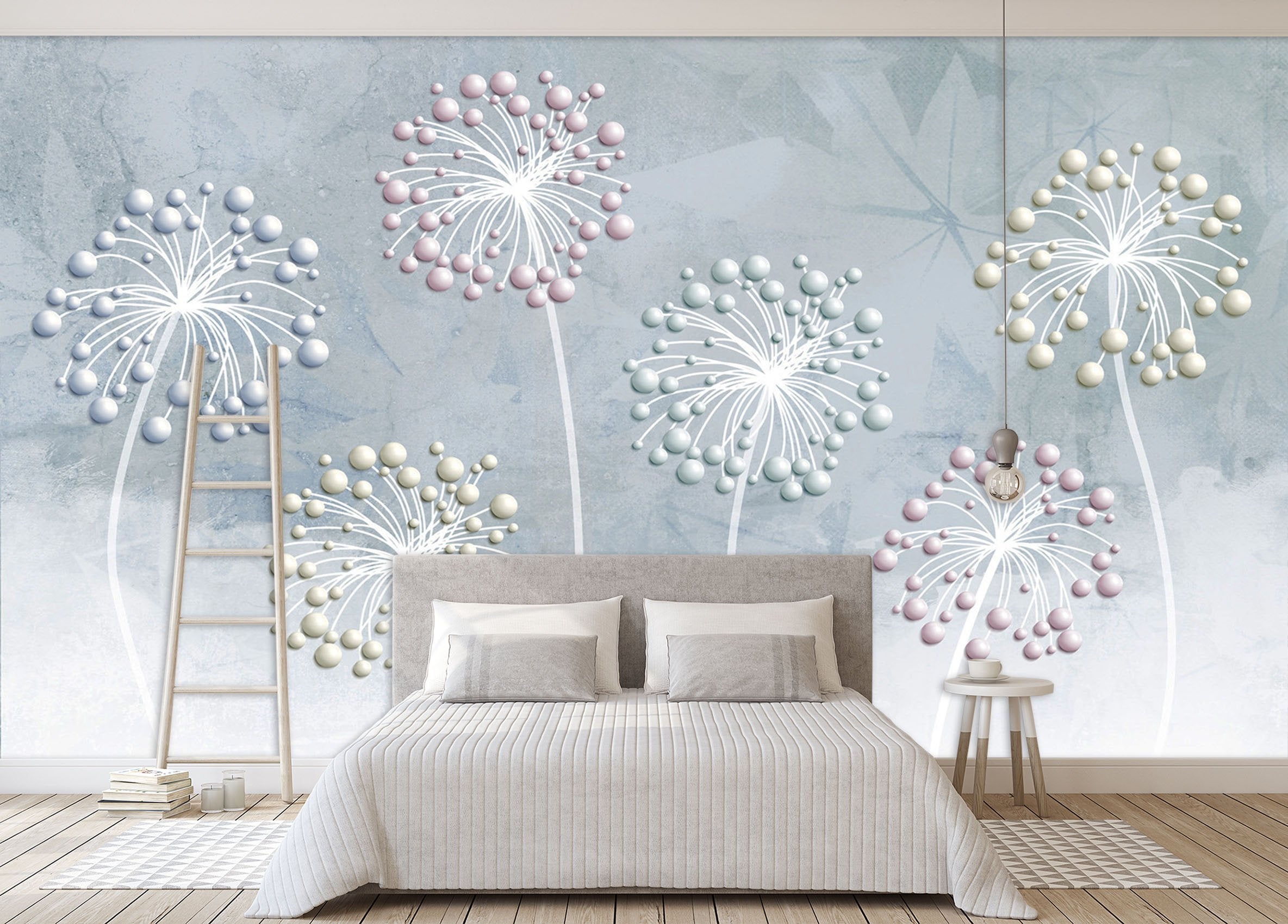 3D Decorative Dots 542 Wallpaper AJ Wallpaper 2