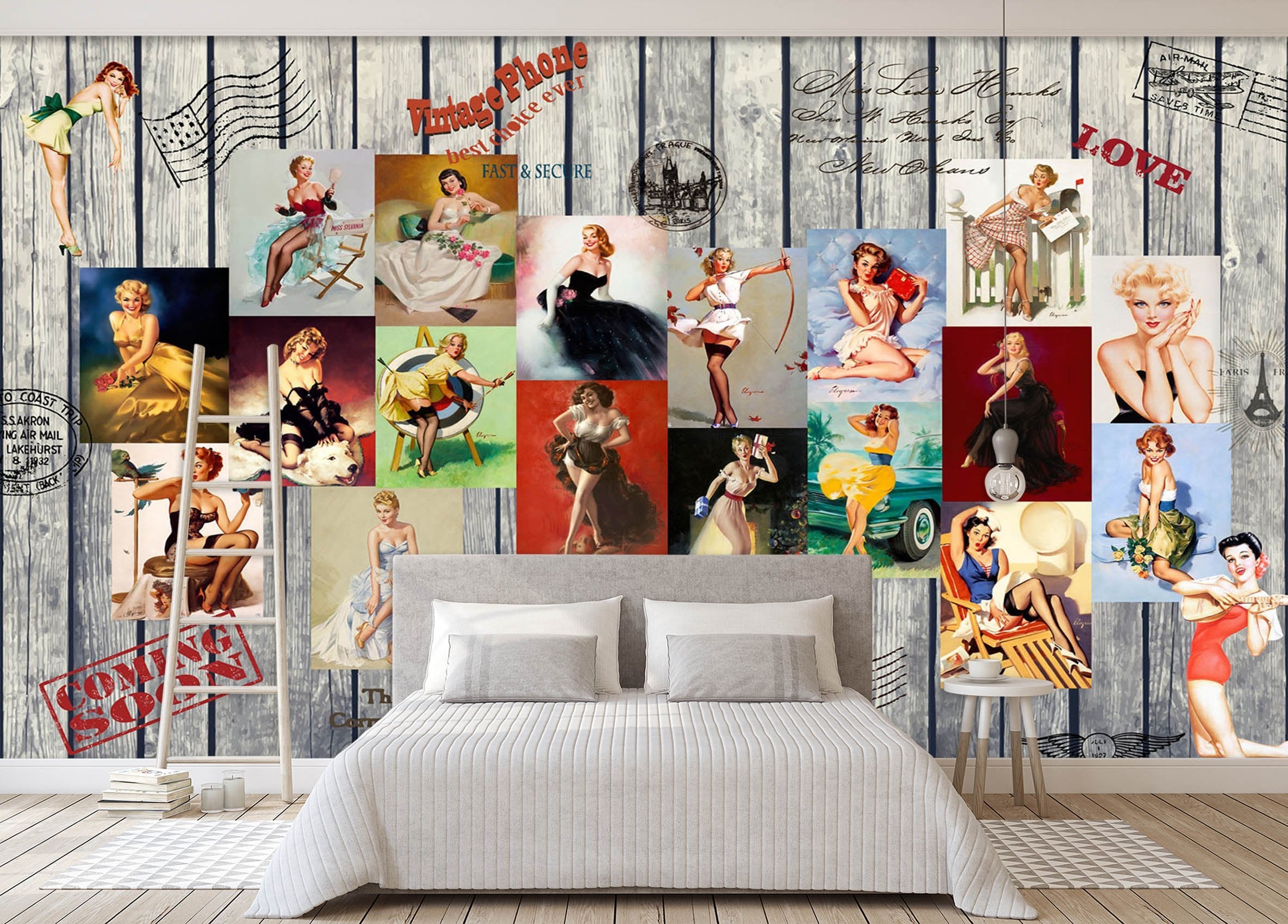 3D Photo Wall Woman 518 Wallpaper AJ Wallpaper 2