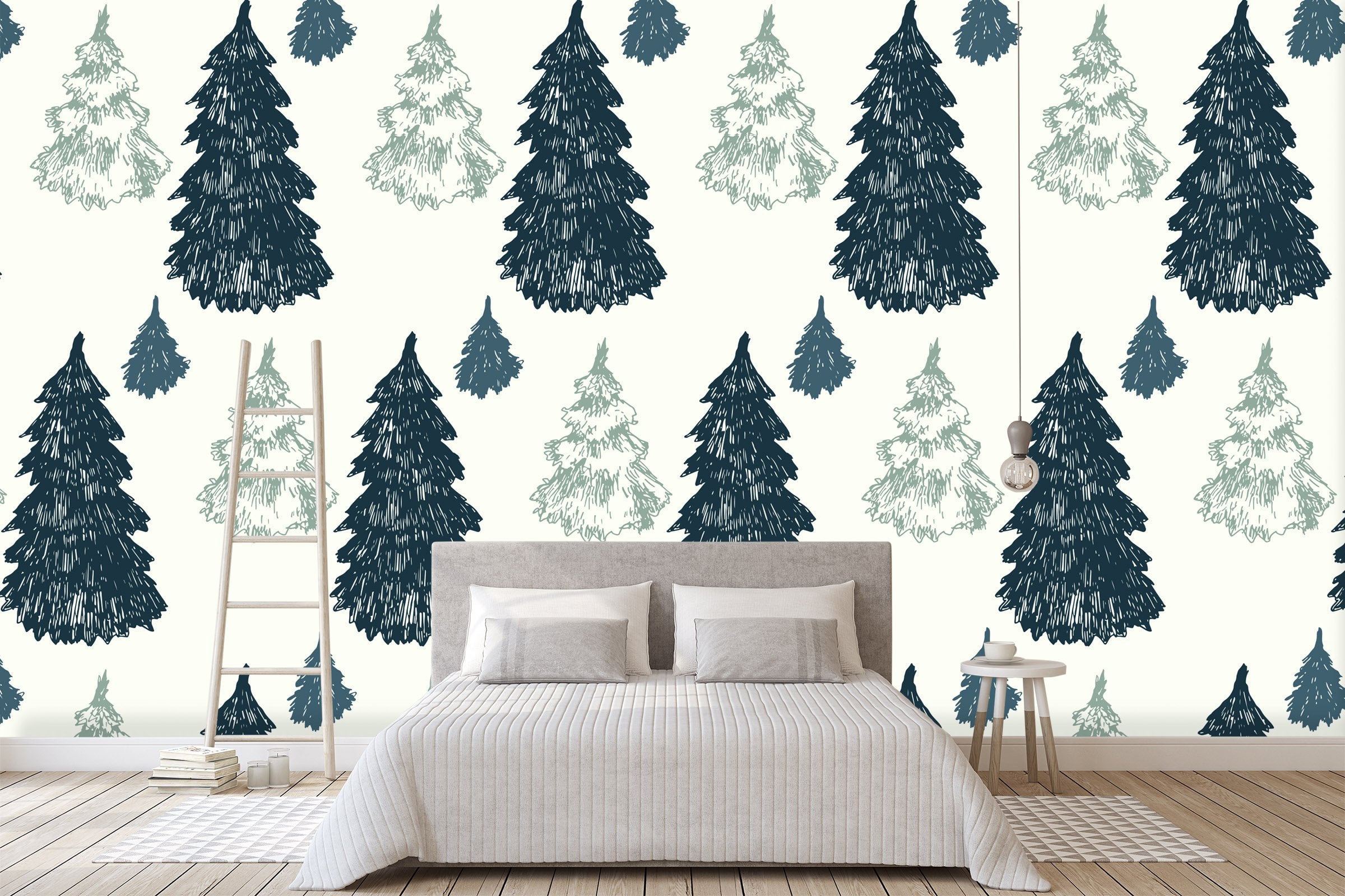 3D Christmas Tree Pattern 499 Wallpaper AJ Wallpaper