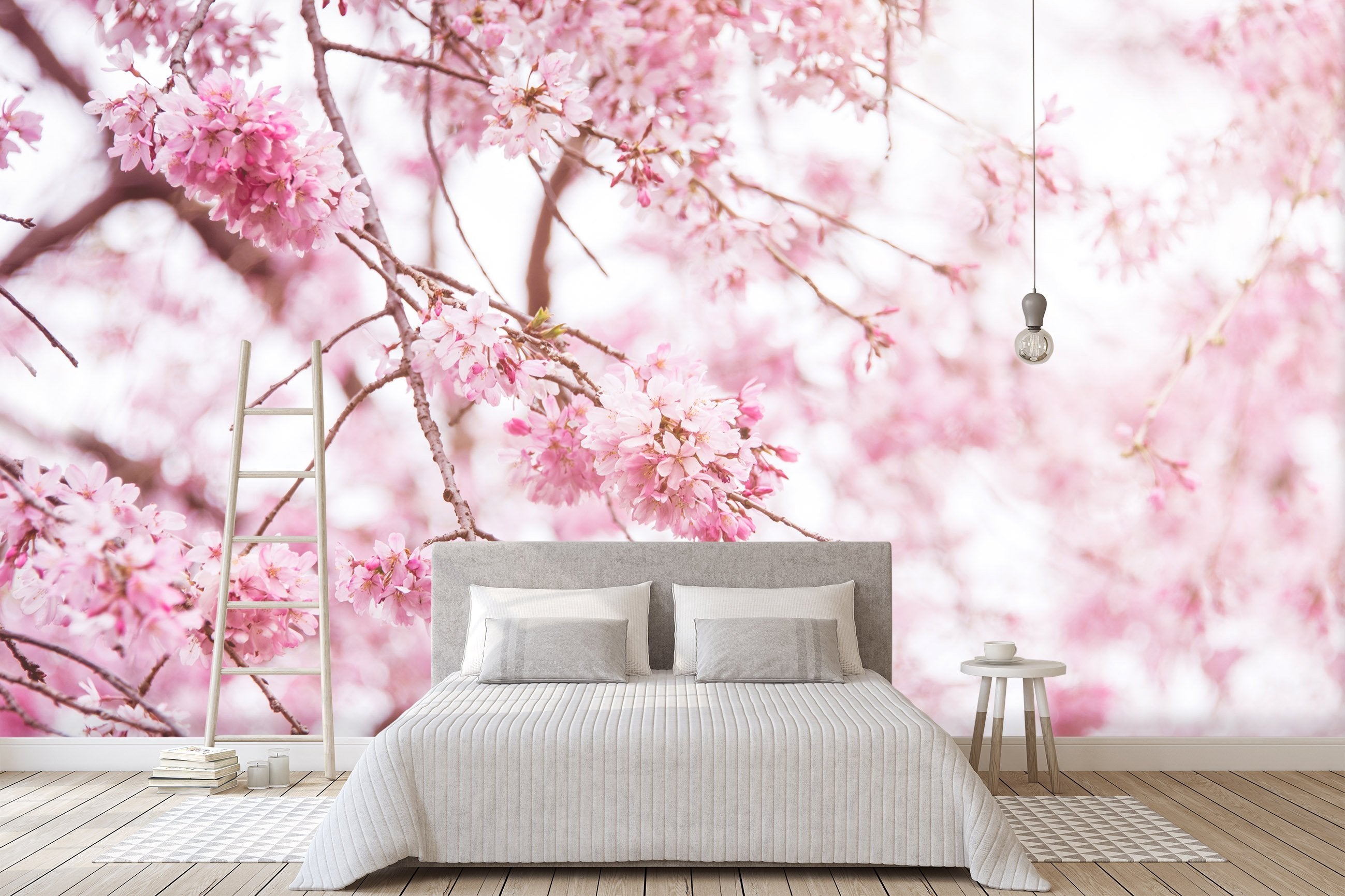 3D Cherry Blossoms 028 Wallpaper AJ Wallpaper