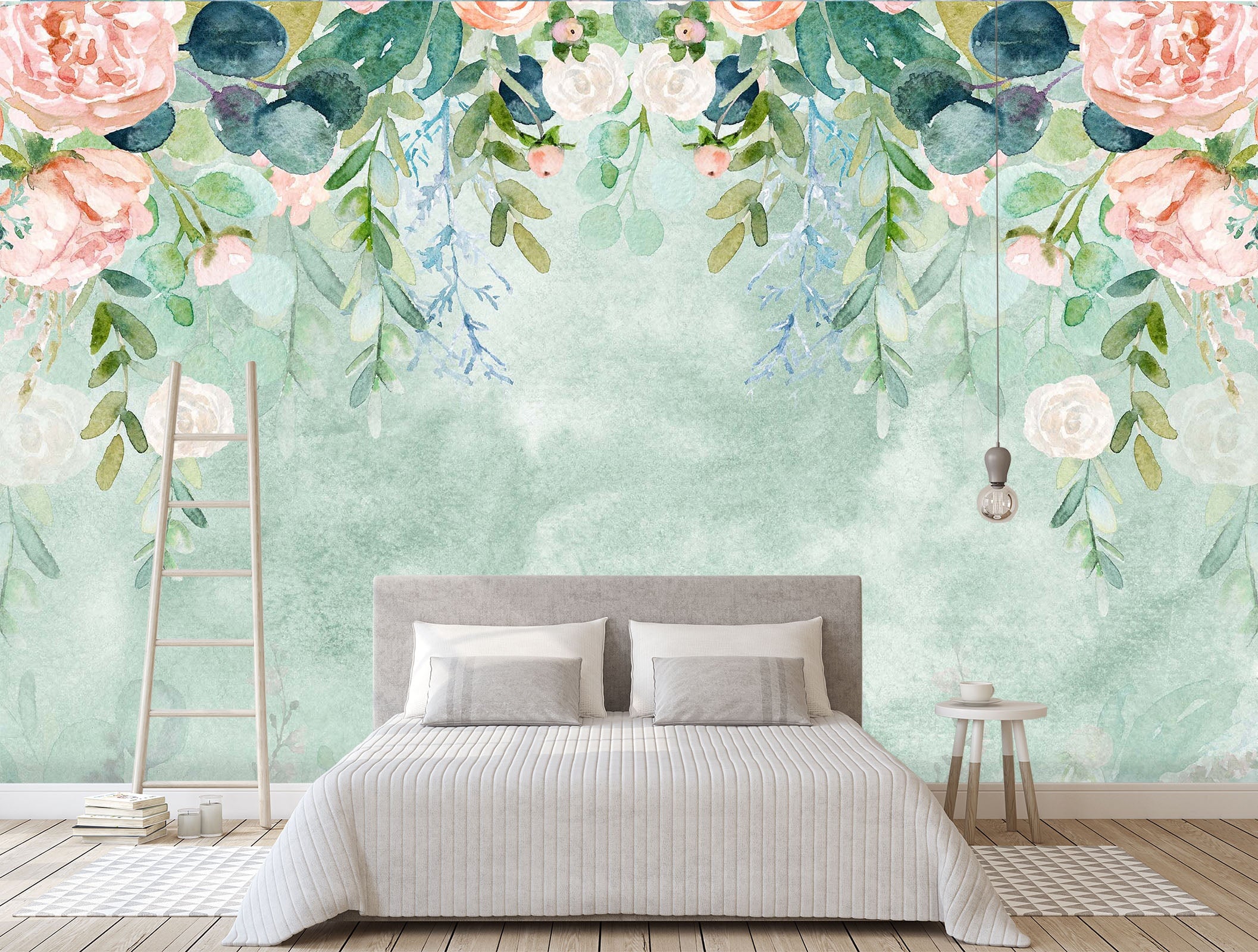 3D Pink Flower 103 Wall Murals Wallpaper AJ Wallpaper 2