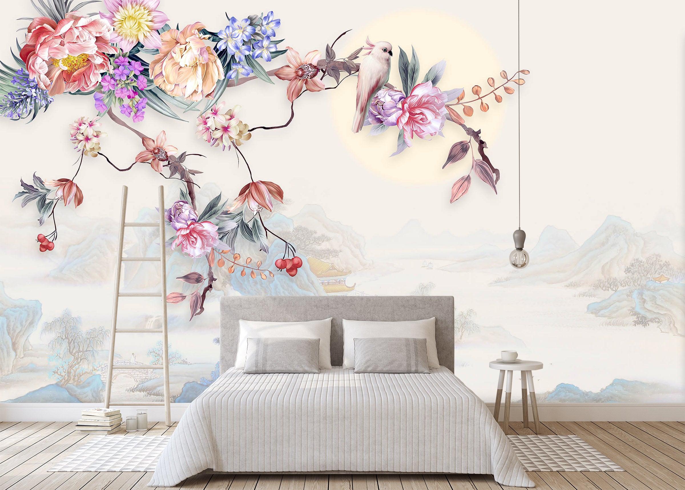 3D Rose Flower 1613 Wall Murals