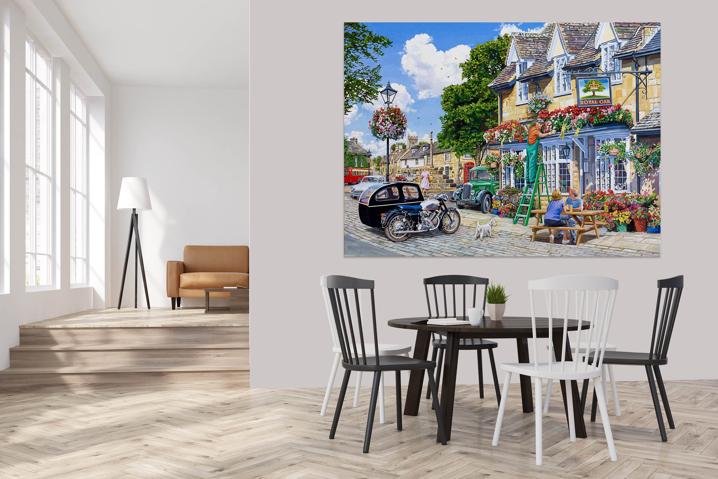 3D The Royal Oak 077 Trevor Mitchell Wall Sticker