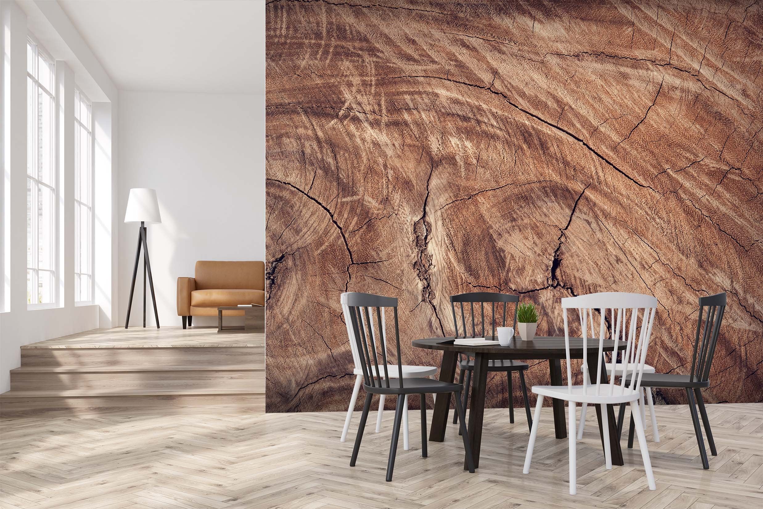 3D Tree Stump Gap 675 Wallpaper AJ Wallpaper