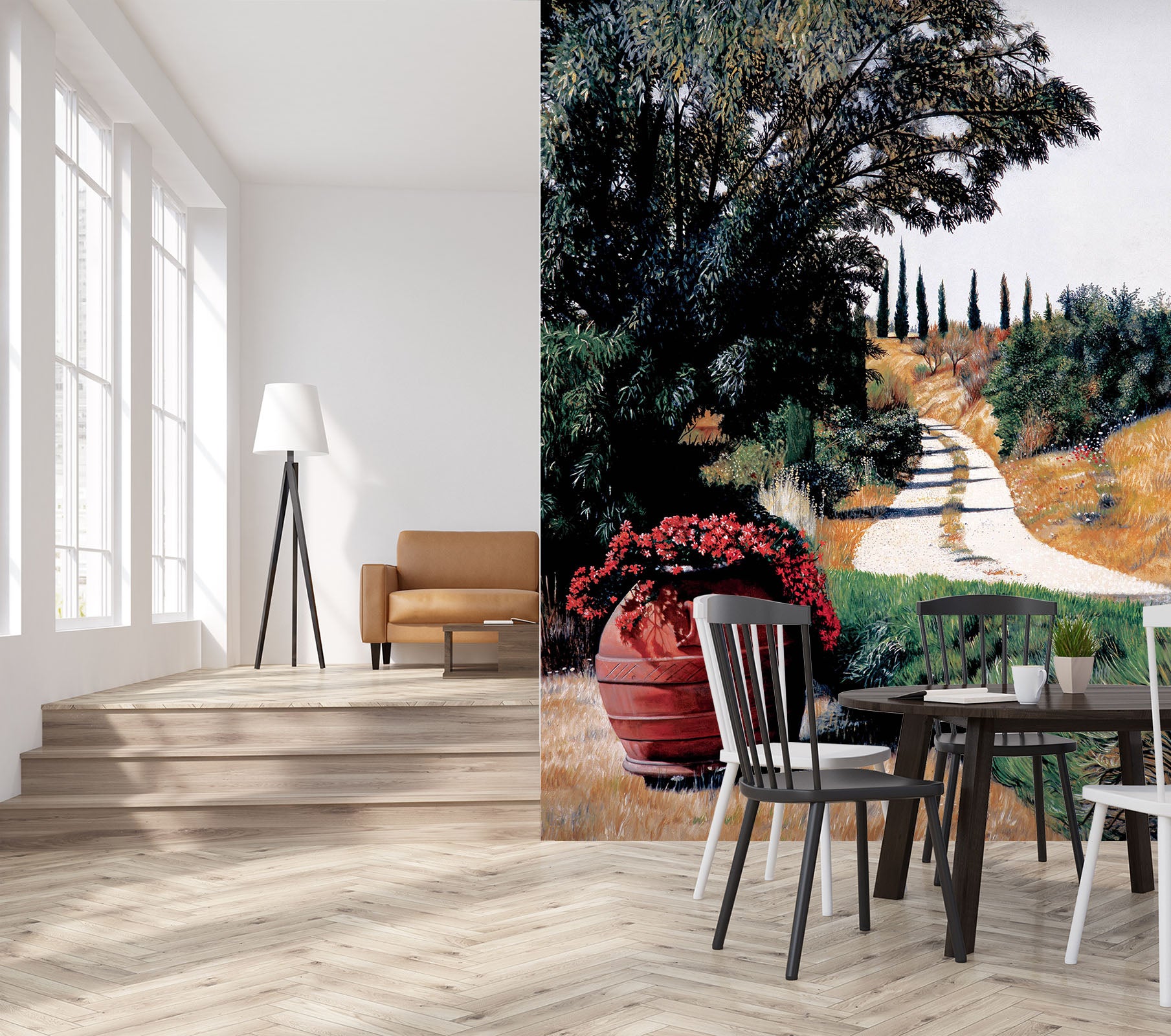 3D Tree Path 11132 Matthew Holden Bates Wall Mural Wall Murals