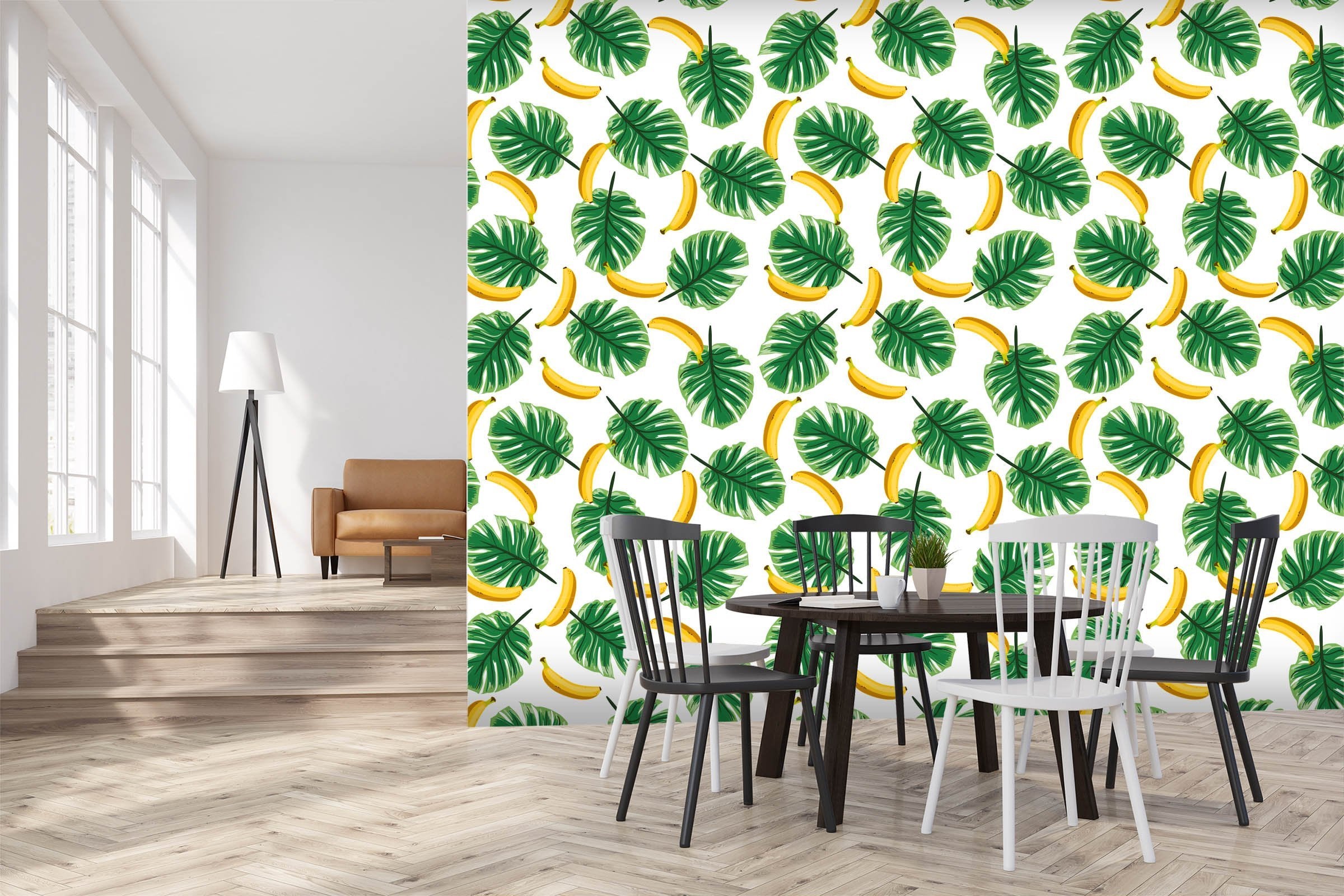 3D Banana Leaf 461 Wallpaper AJ Wallpaper