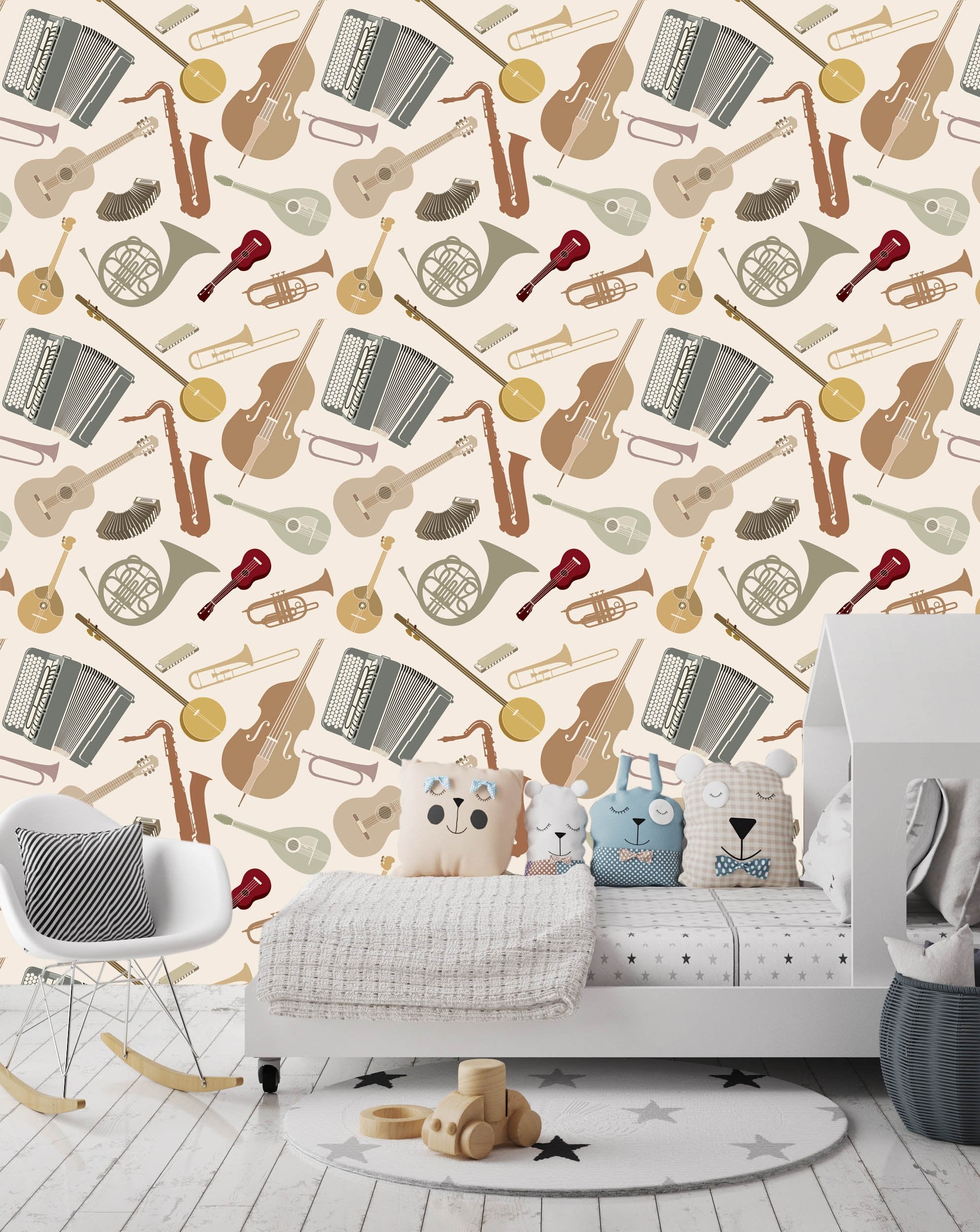 3D Musical Instrument 020 Wallpaper AJ Wallpaper