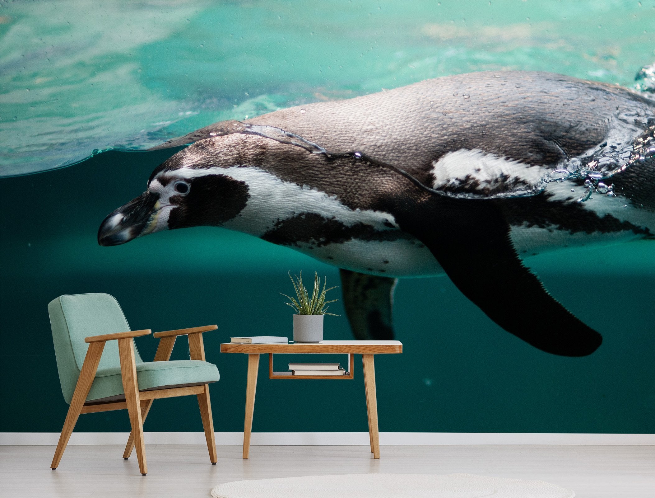 3D Swimming Dolphin 221 Wallpaper AJ Wallpaper