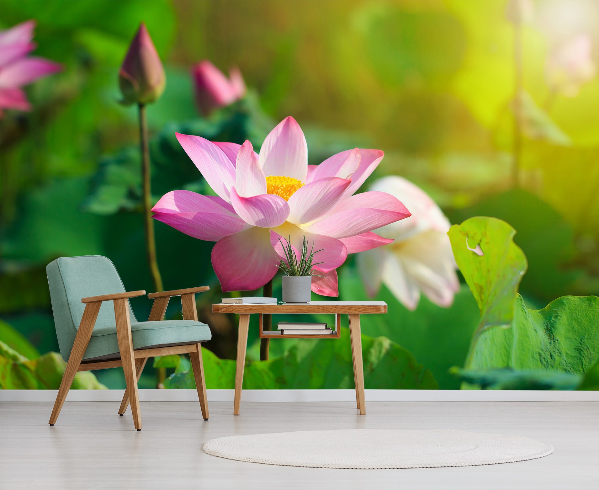 3D Lotus 57073 Wall Murals