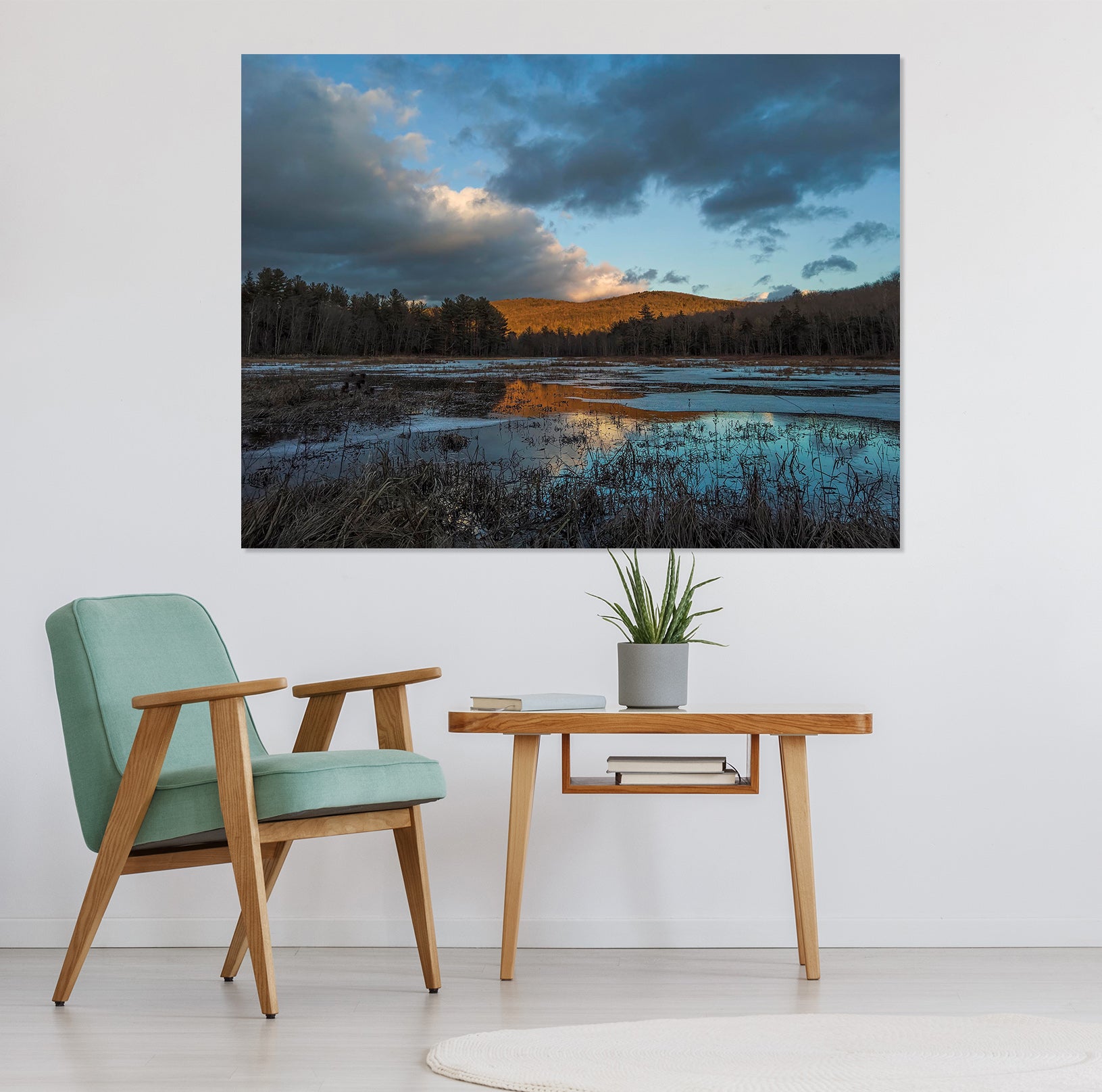 3D Tranquil Lake 131 Jerry LoFaro Wall Sticker
