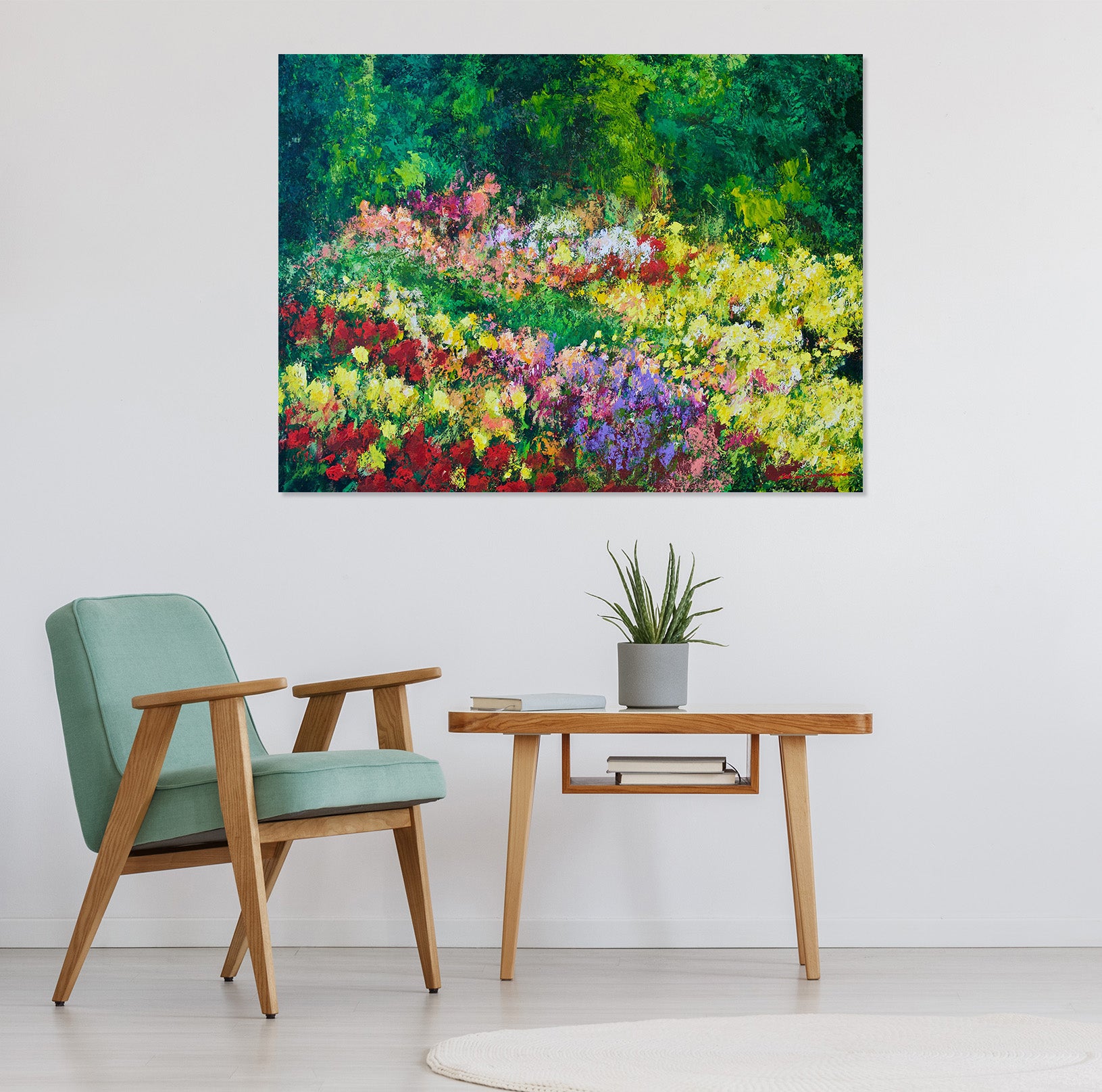 3D Forest Garden 199 Allan P. Friedlander Wall Sticker