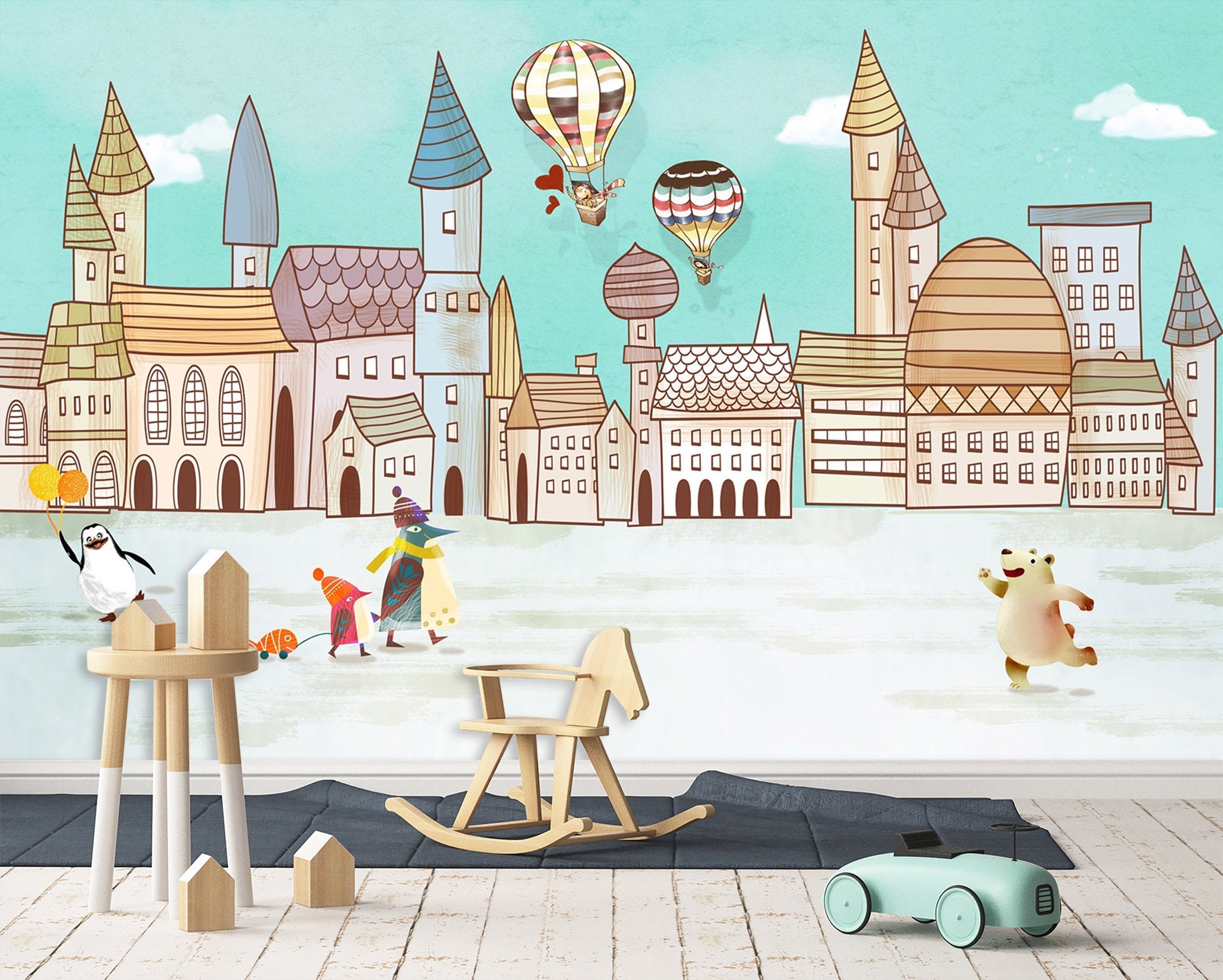 3D Cartoon City Animal 495 Wallpaper AJ Wallpaper 2