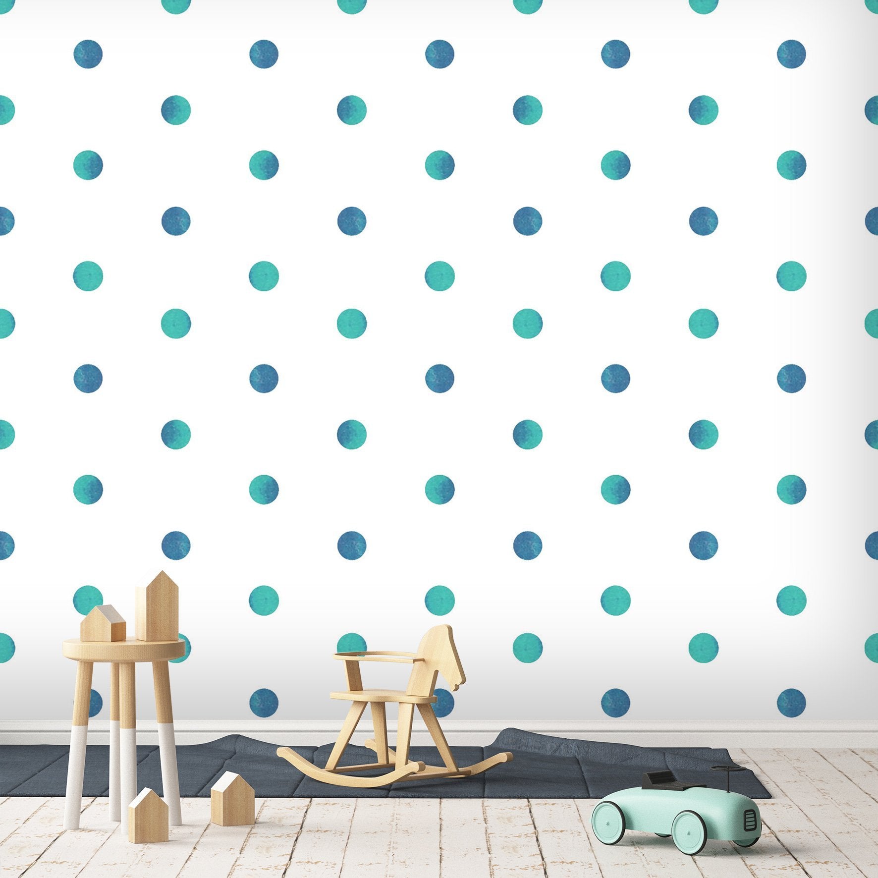 3D Green Spots 007 Wallpaper AJ Wallpaper