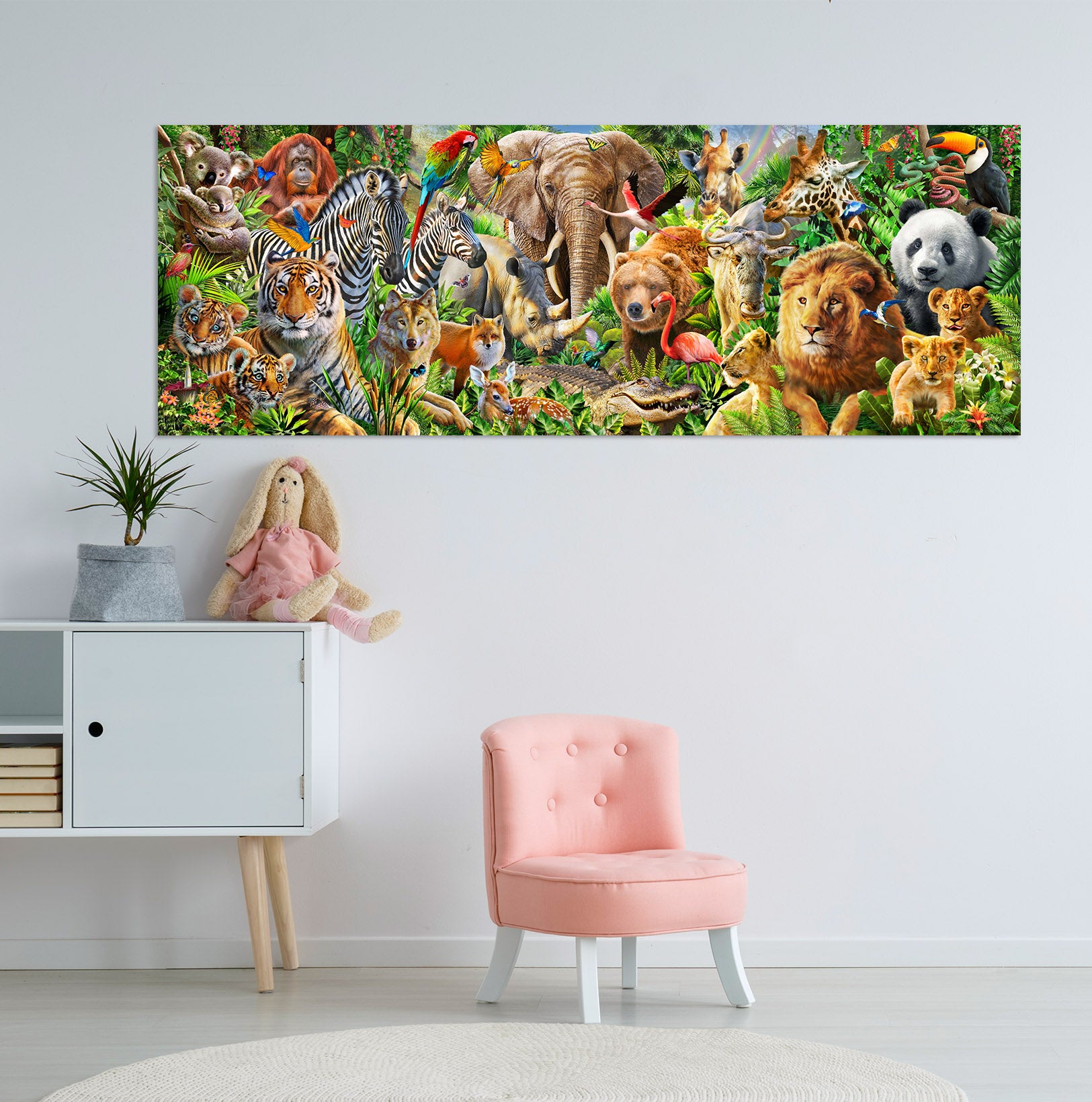3D Animal World 017 Adrian Chesterman Wall Sticker