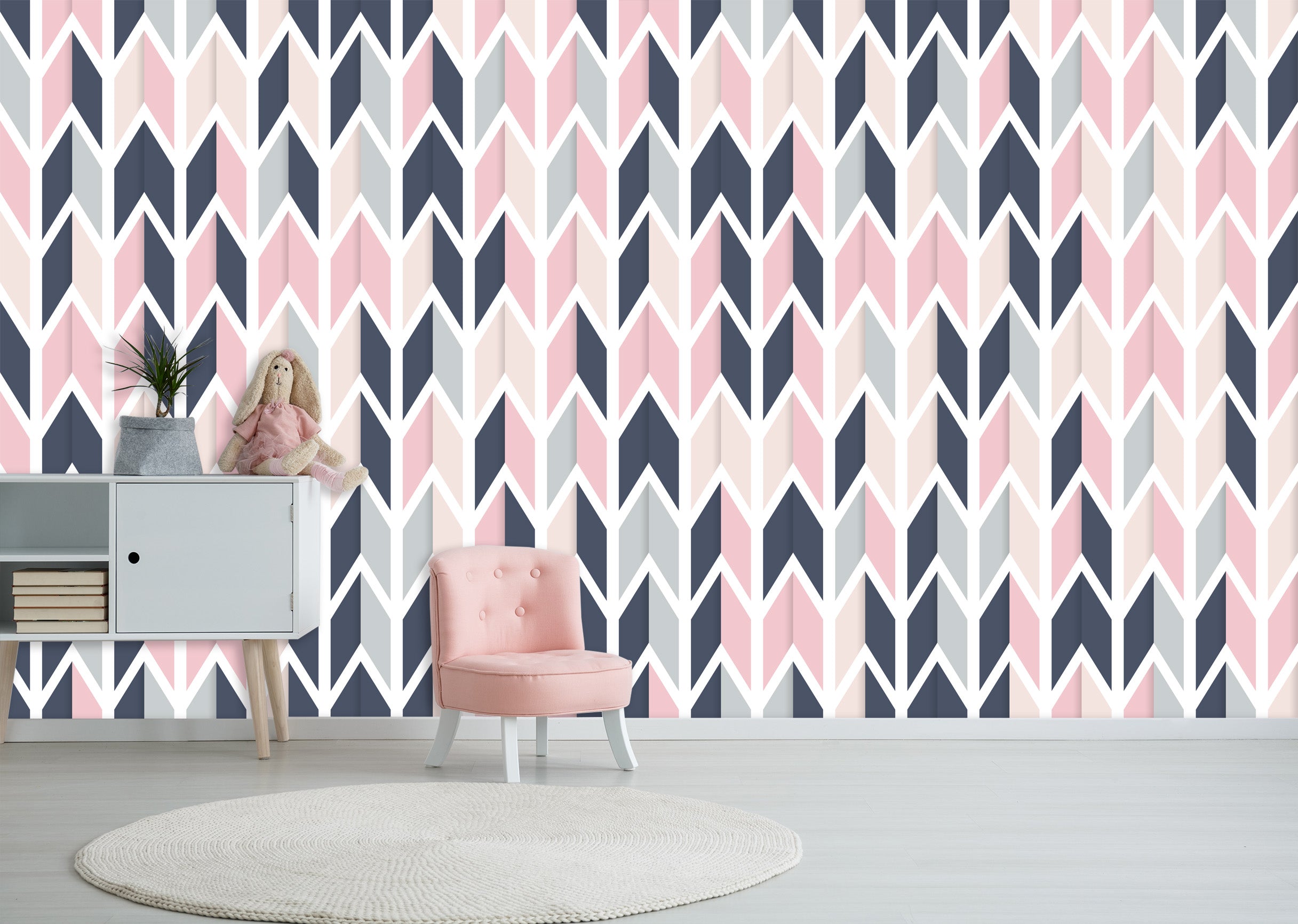 3D Pink Quadrilateral 316